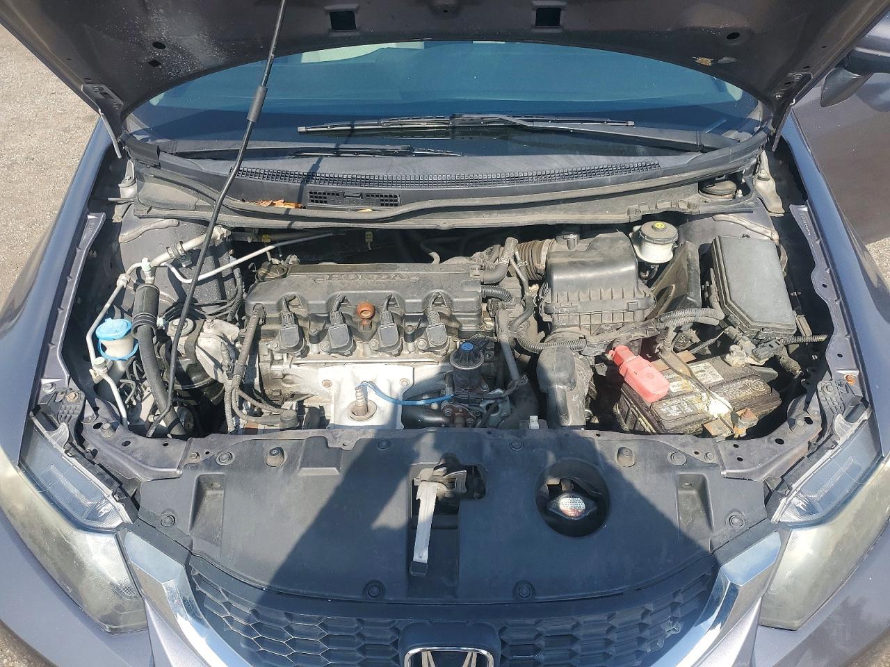 2015 Honda Civic Lx Gray vin: 19XFB2F59FE092213
