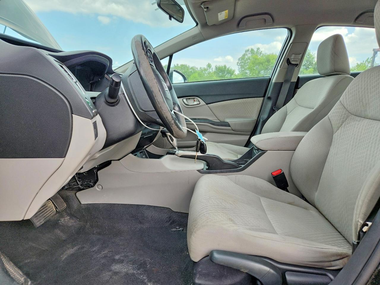 2015 Honda Civic Lx Black vin: 19XFB2F59FE093782