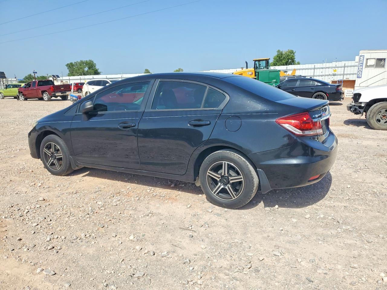 2015 Honda Civic Lx Black vin: 19XFB2F59FE095225