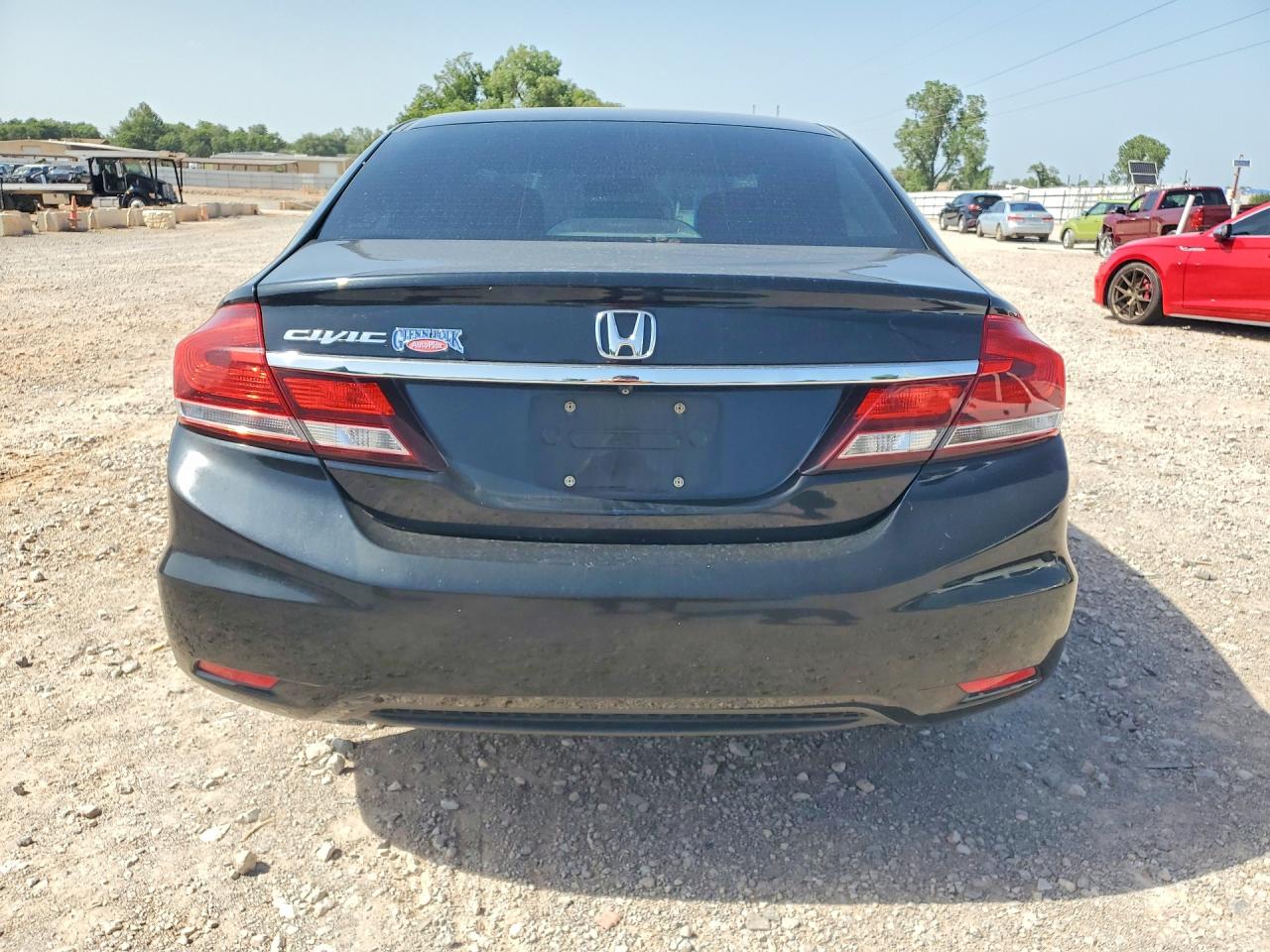 2015 Honda Civic Lx Black vin: 19XFB2F59FE095225