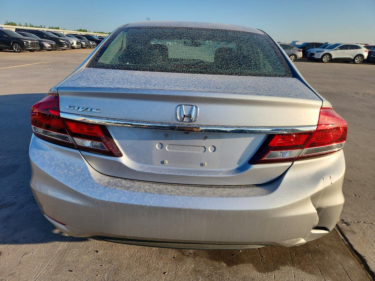 2015 Honda Civic Lx Серебряный vin: 19XFB2F59FE258441