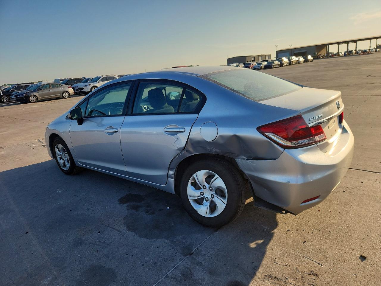 2015 Honda Civic Lx Серебряный vin: 19XFB2F59FE258441