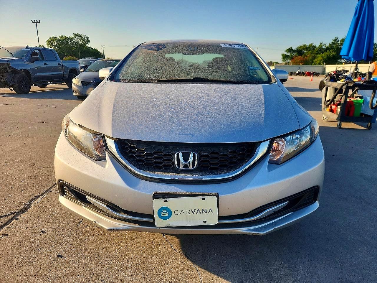 2015 Honda Civic Lx Серебряный vin: 19XFB2F59FE258441