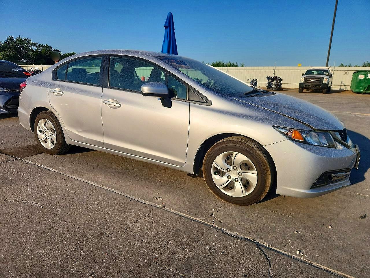 2015 Honda Civic Lx Серебряный vin: 19XFB2F59FE258441