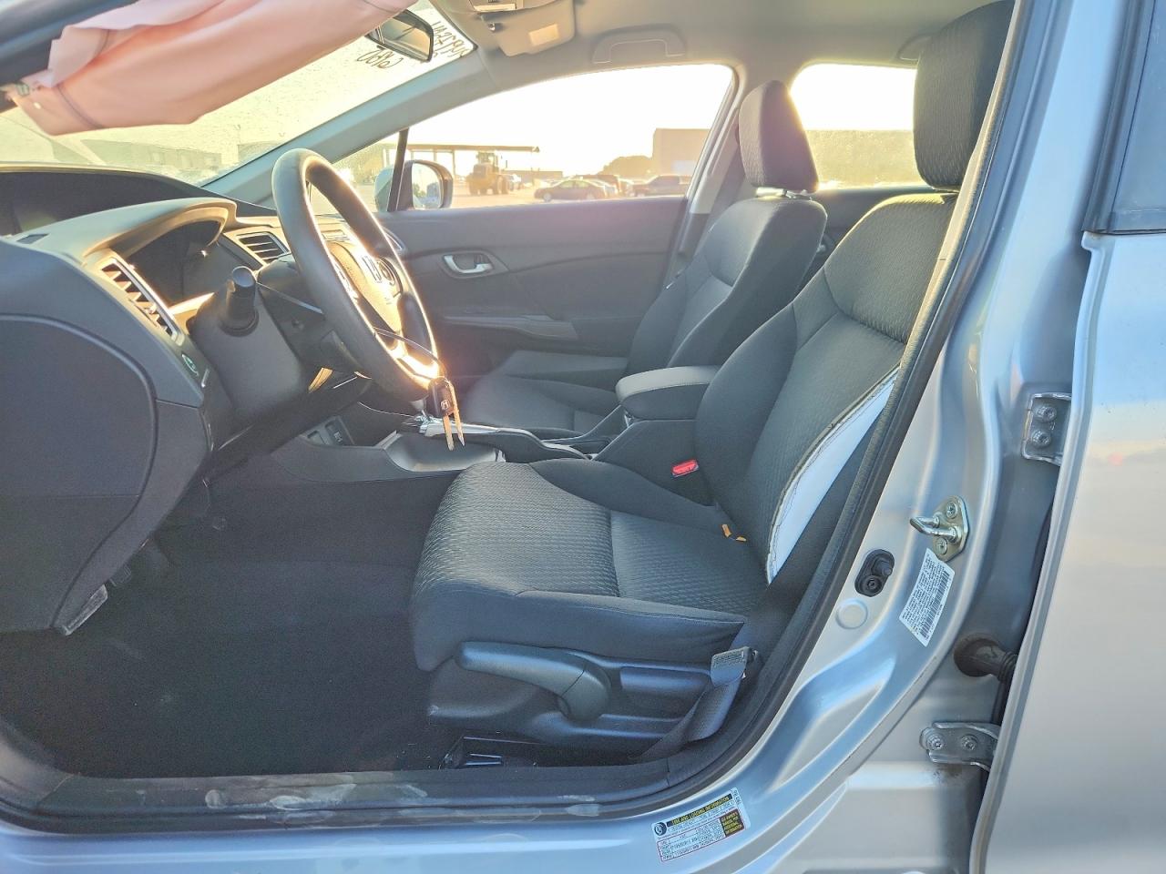 2015 Honda Civic Lx Серебряный vin: 19XFB2F59FE258441