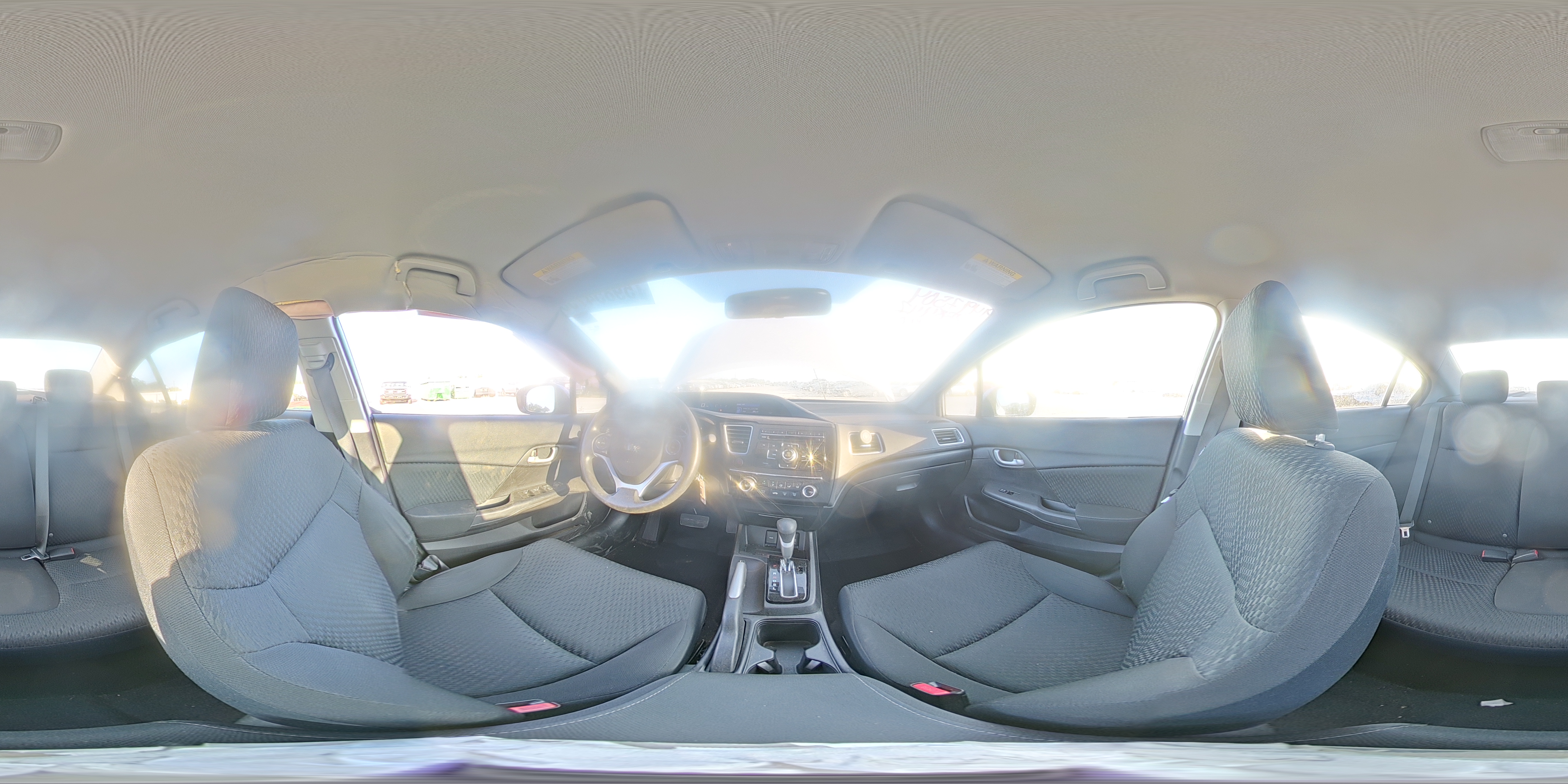 2015 Honda Civic Lx Серебряный vin: 19XFB2F59FE258441