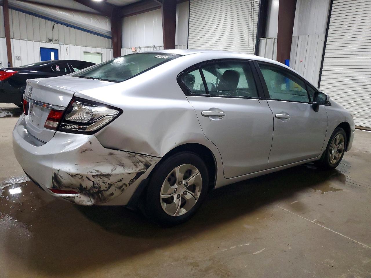 2015 Honda Civic Lx Silver vin: 19XFB2F59FE276941