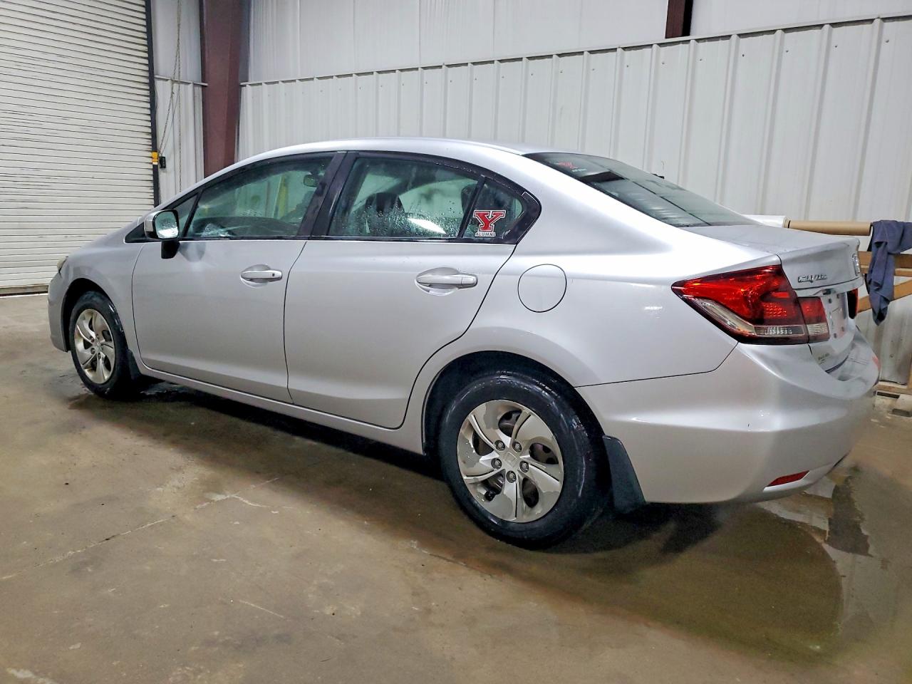 2015 Honda Civic Lx Silver vin: 19XFB2F59FE276941