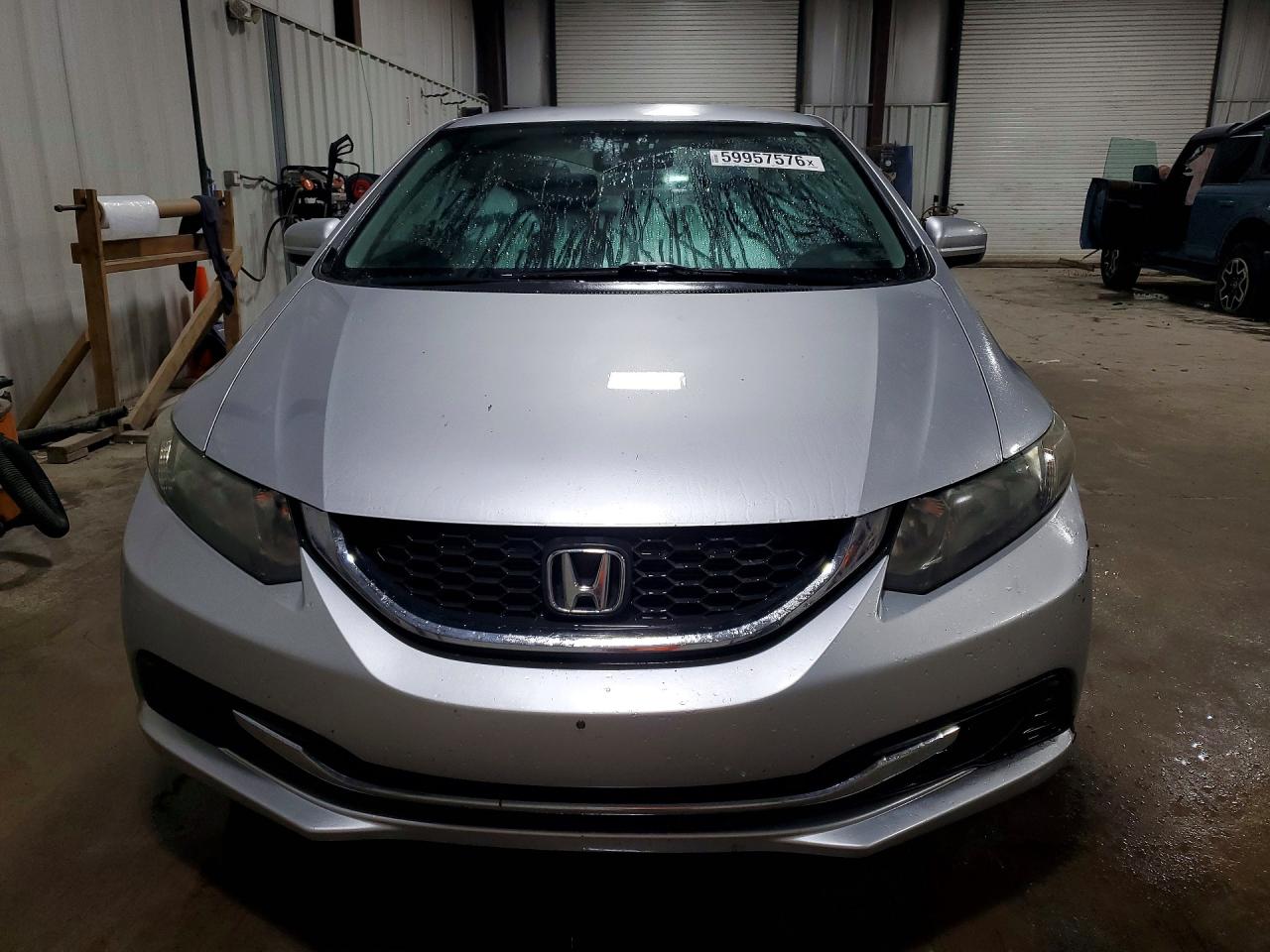 2015 Honda Civic Lx Silver vin: 19XFB2F59FE276941