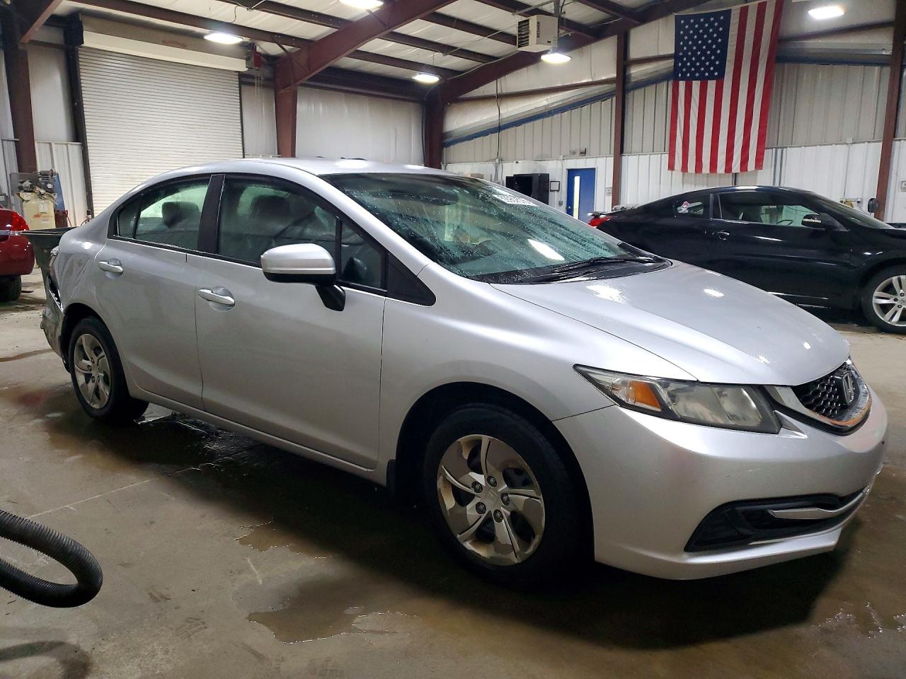 2015 Honda Civic Lx Silver vin: 19XFB2F59FE276941