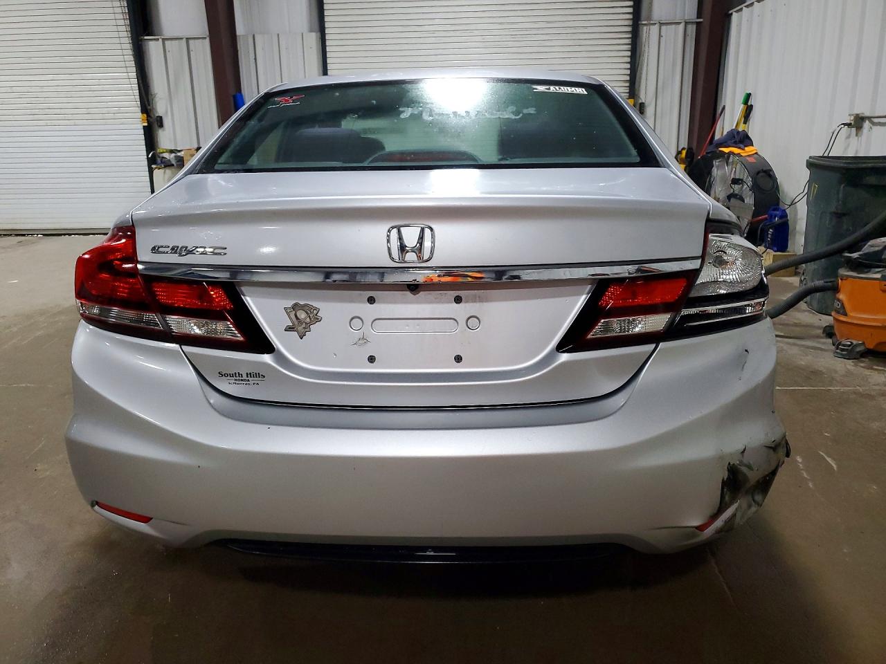 2015 Honda Civic Lx Silver vin: 19XFB2F59FE276941