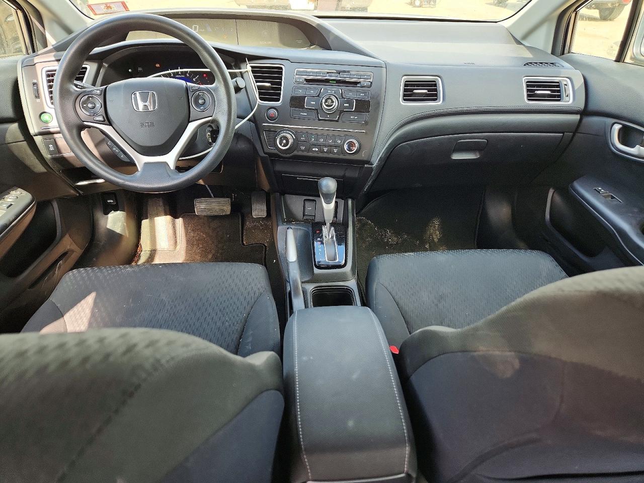 2015 Honda Civic Lx Gray vin: 19XFB2F59FE280052