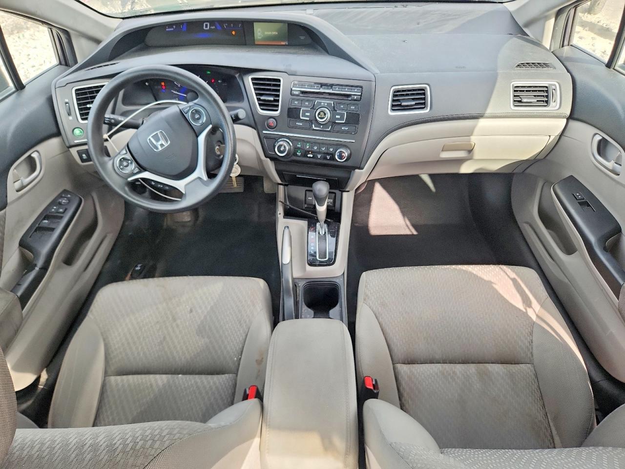 2015 Honda Civic Lx Gray vin: 19XFB2F59FE283288