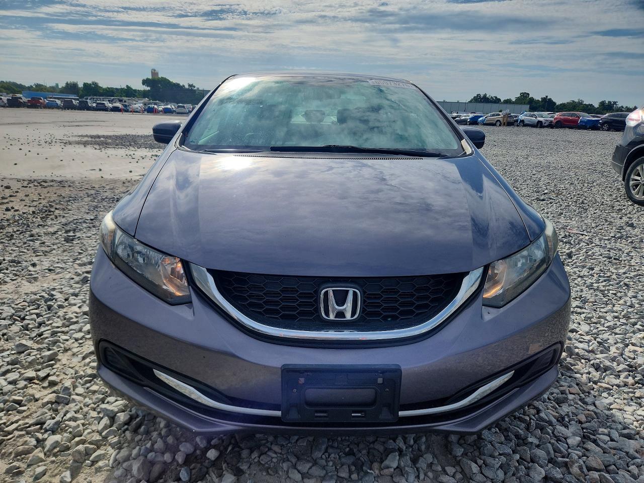 2015 Honda Civic Lx Gray vin: 19XFB2F59FE283288