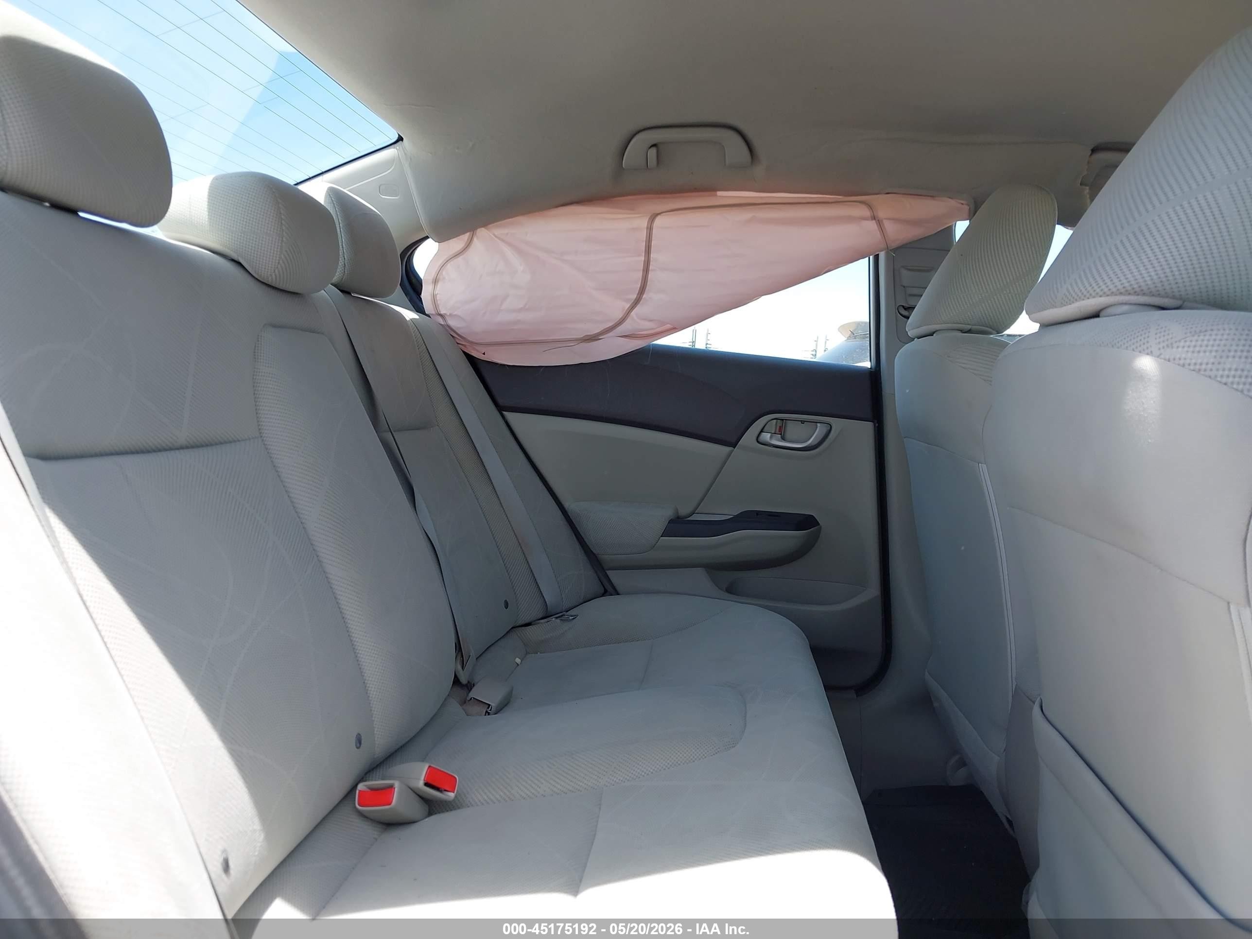 2012 Honda Civic Lx Silver vin: 19XFB2F5XCE009495