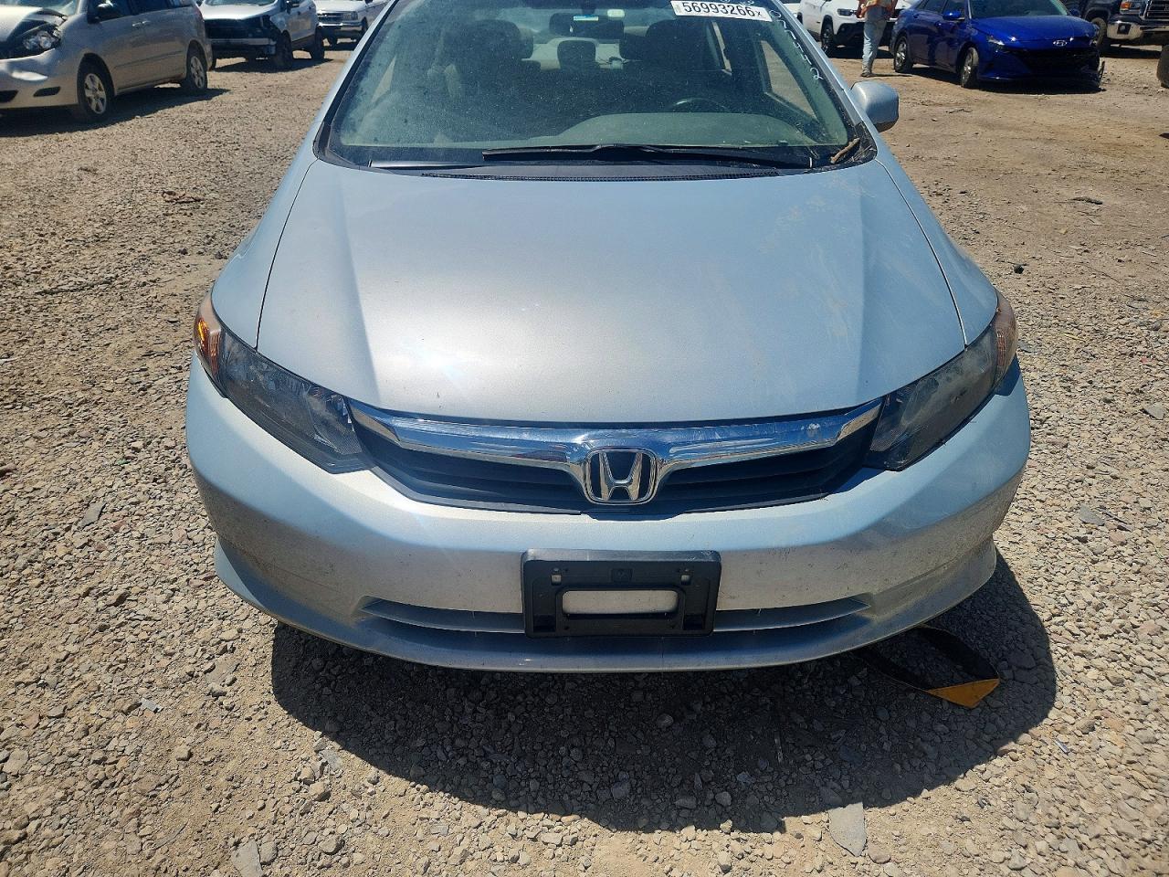 2012 Honda Civic Lx Синий vin: 19XFB2F5XCE077442