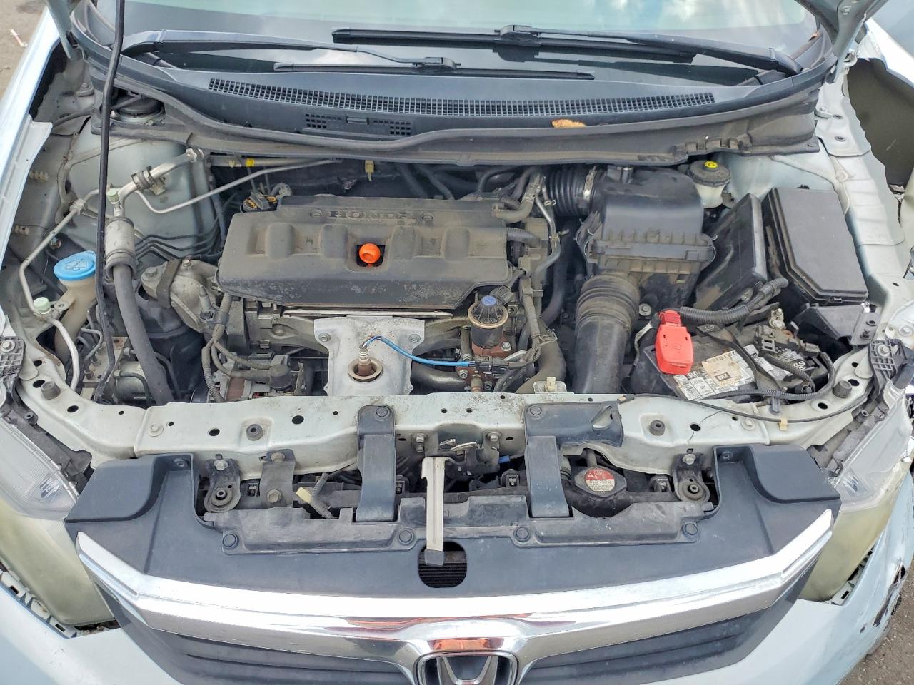 2012 Honda Civic Lx Синий vin: 19XFB2F5XCE078168