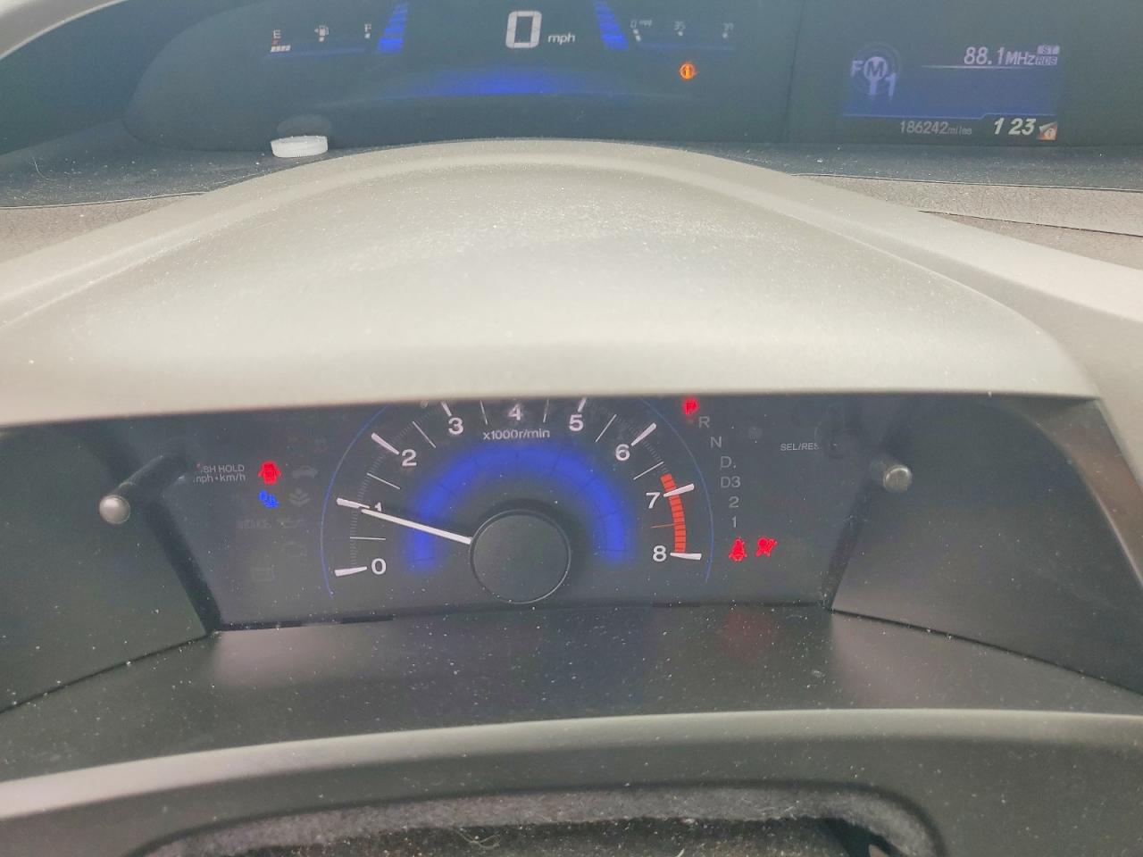 2012 Honda Civic Lx Синий vin: 19XFB2F5XCE078168