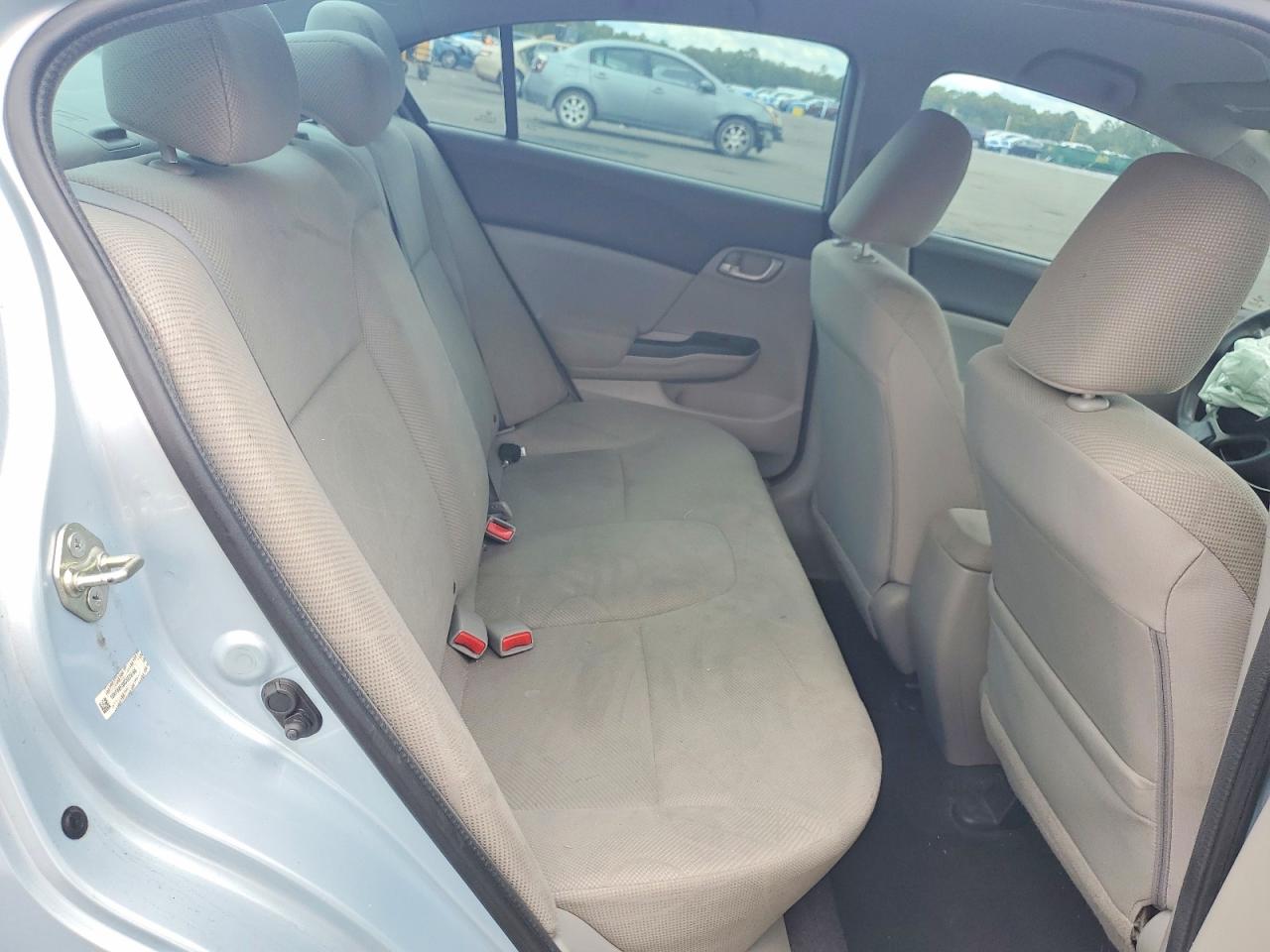 2012 Honda Civic Lx Синий vin: 19XFB2F5XCE078168