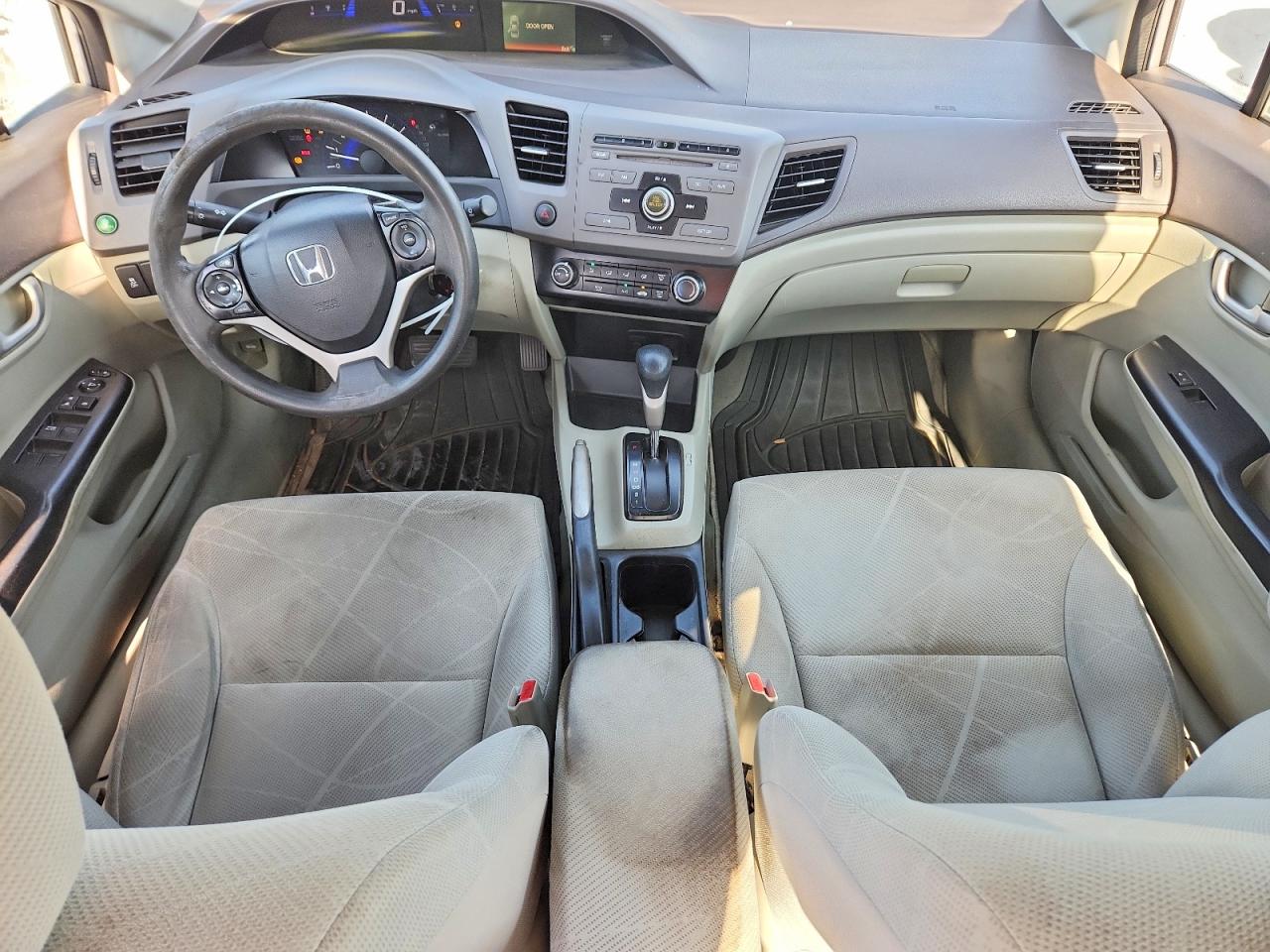 2012 Honda Civic Silver vin: 19XFB2F5XCE085816