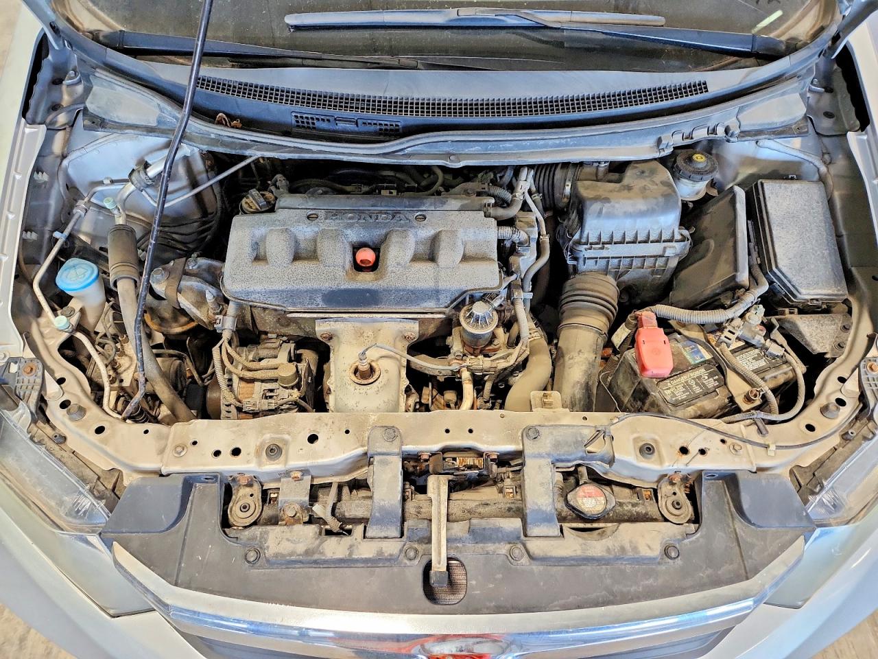 2012 Honda Civic Lx Silver vin: 19XFB2F5XCE091017