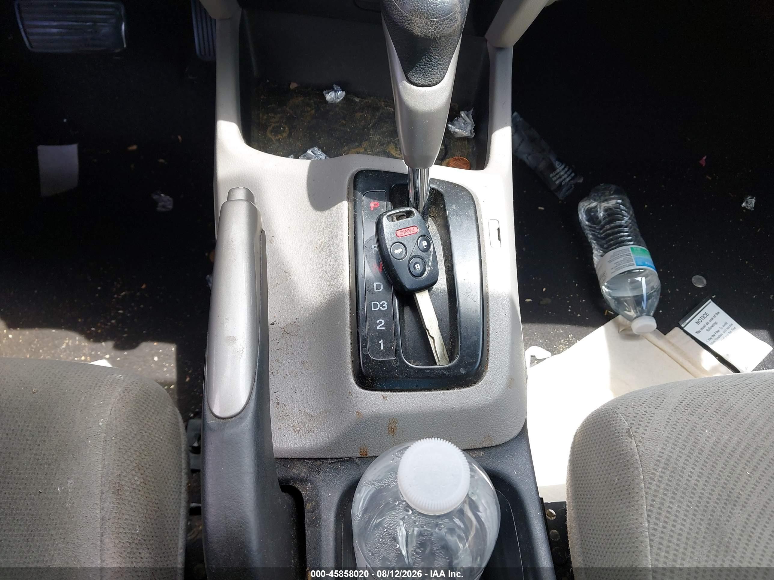 2012 Honda Civic Lx Gray vin: 19XFB2F5XCE301969