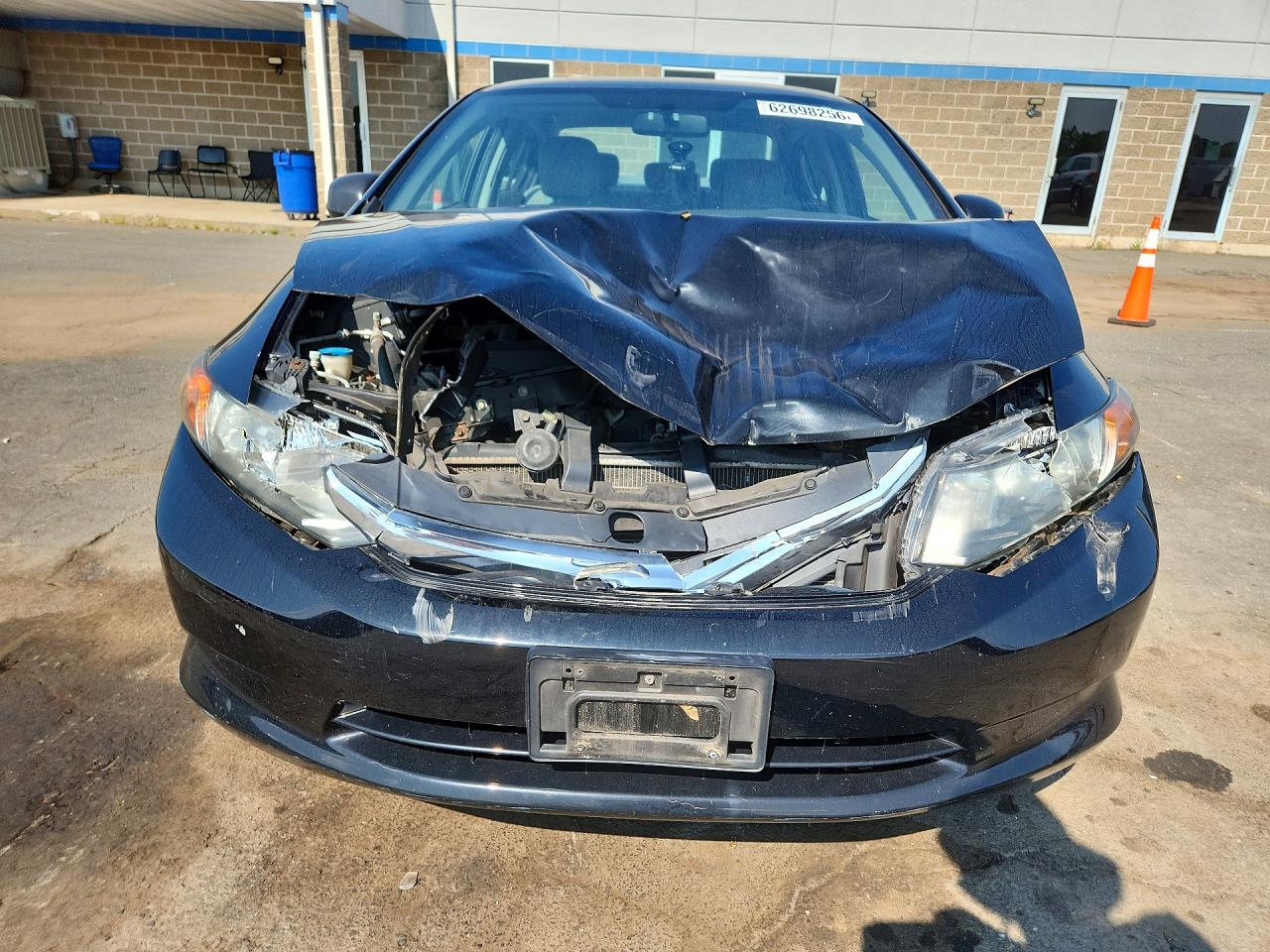 2012 Honda Civic Lx Черный vin: 19XFB2F5XCE308713