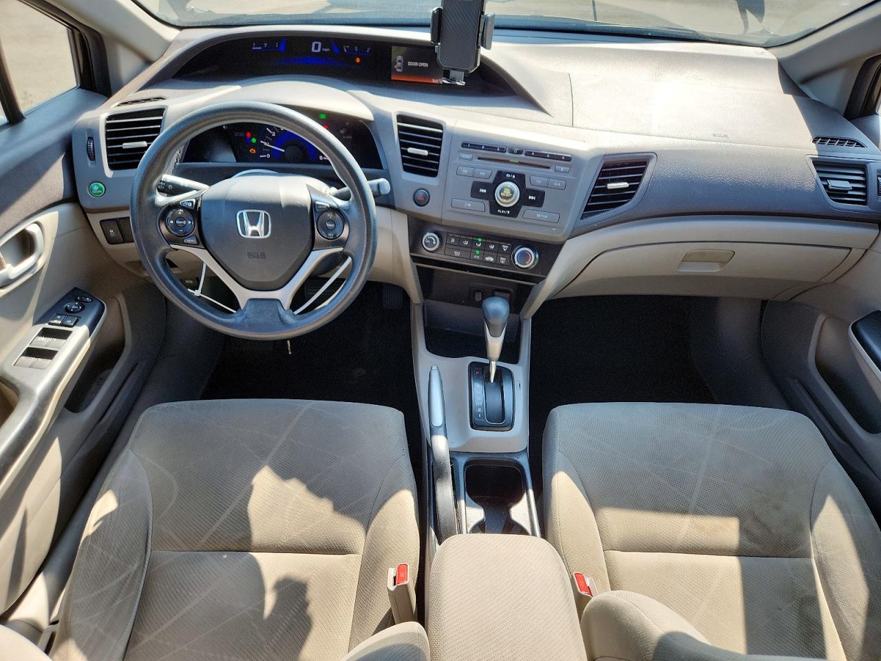 2012 Honda Civic Lx Черный vin: 19XFB2F5XCE308713