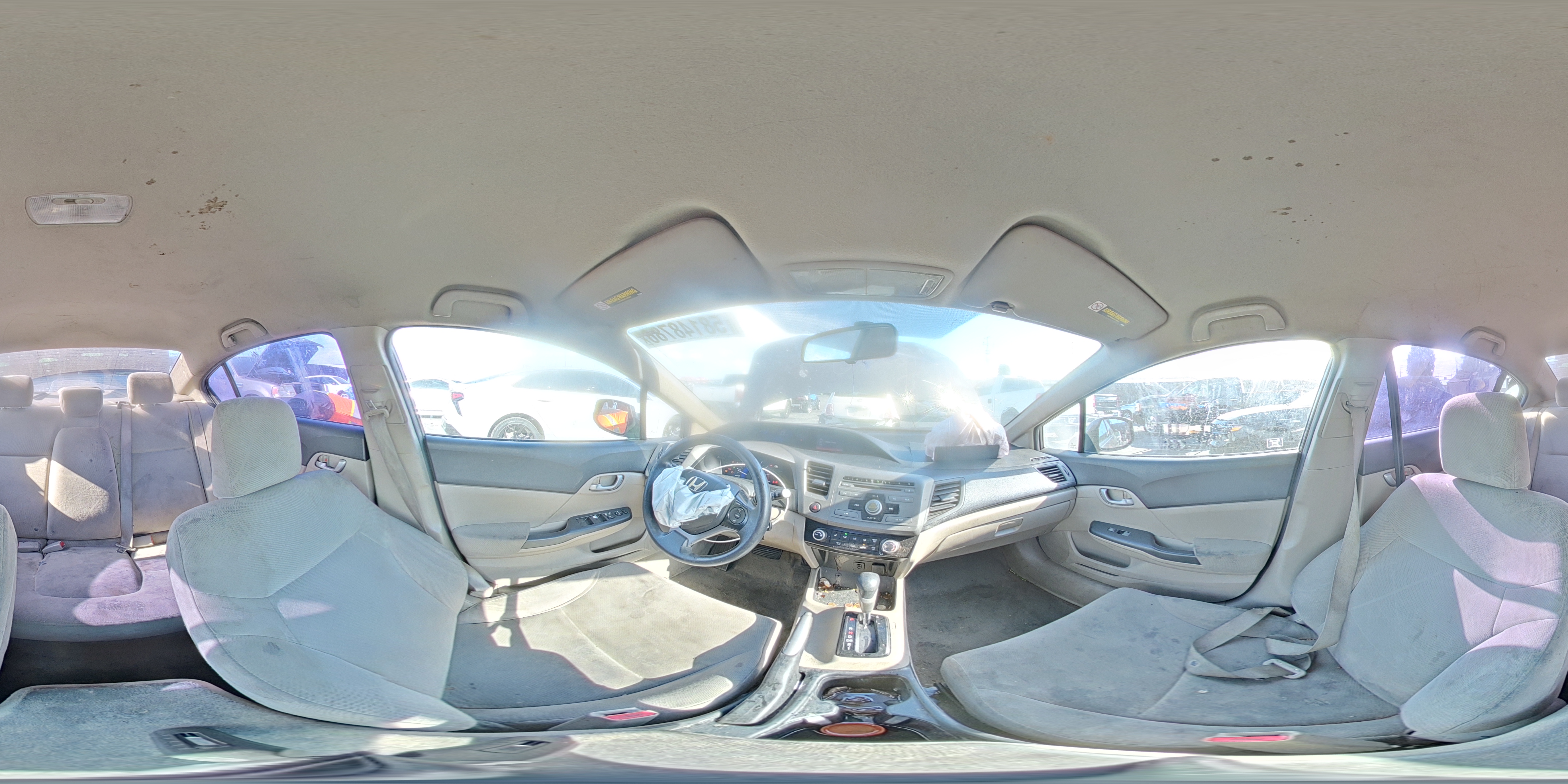 2012 Honda Civic Lx Black vin: 19XFB2F5XCE310221