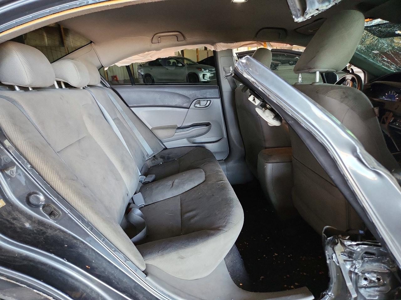 2012 Honda Civic Lx Charcoal vin: 19XFB2F5XCE326984