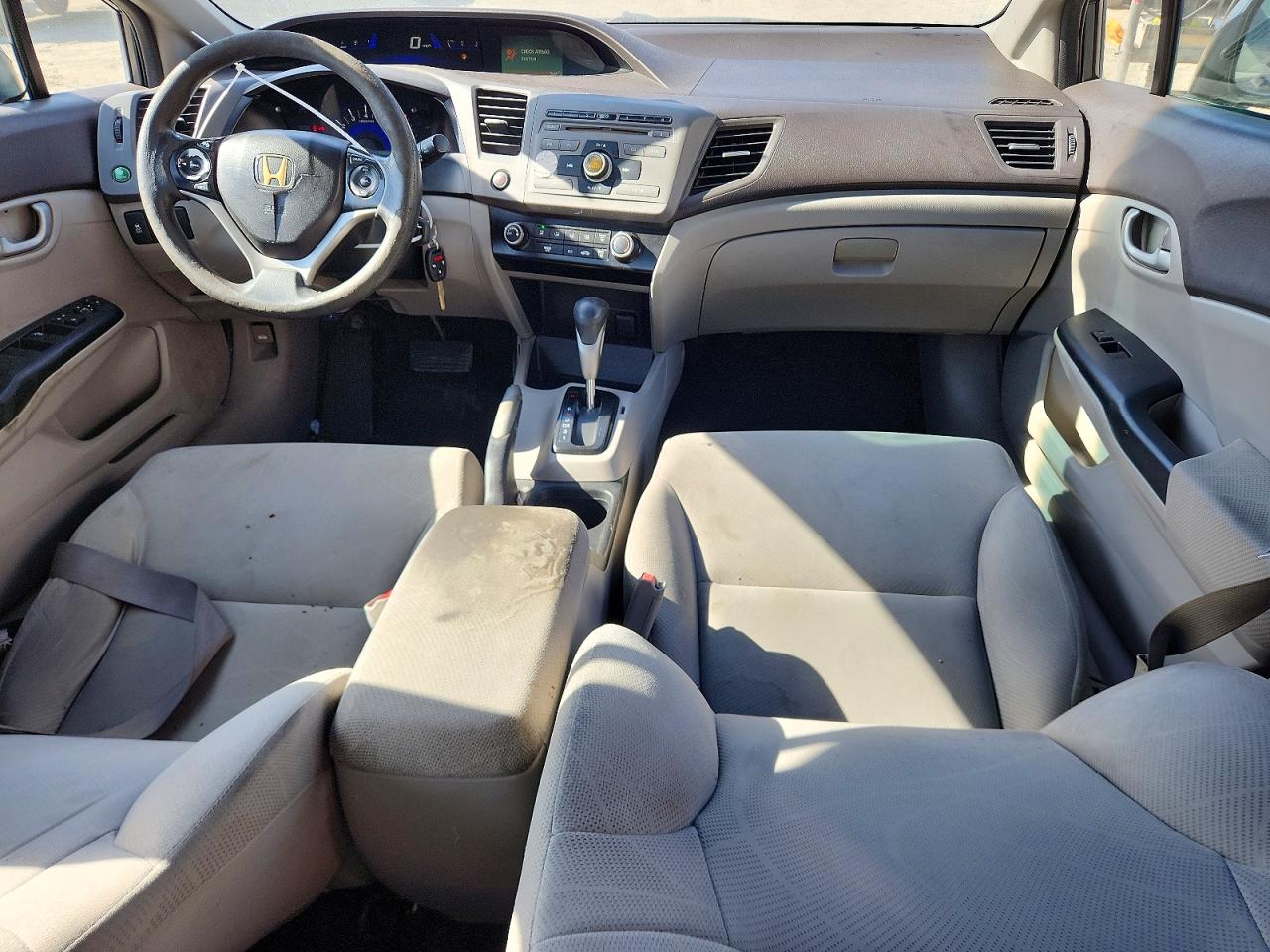2012 Honda Civic Lx Серый vin: 19XFB2F5XCE336799