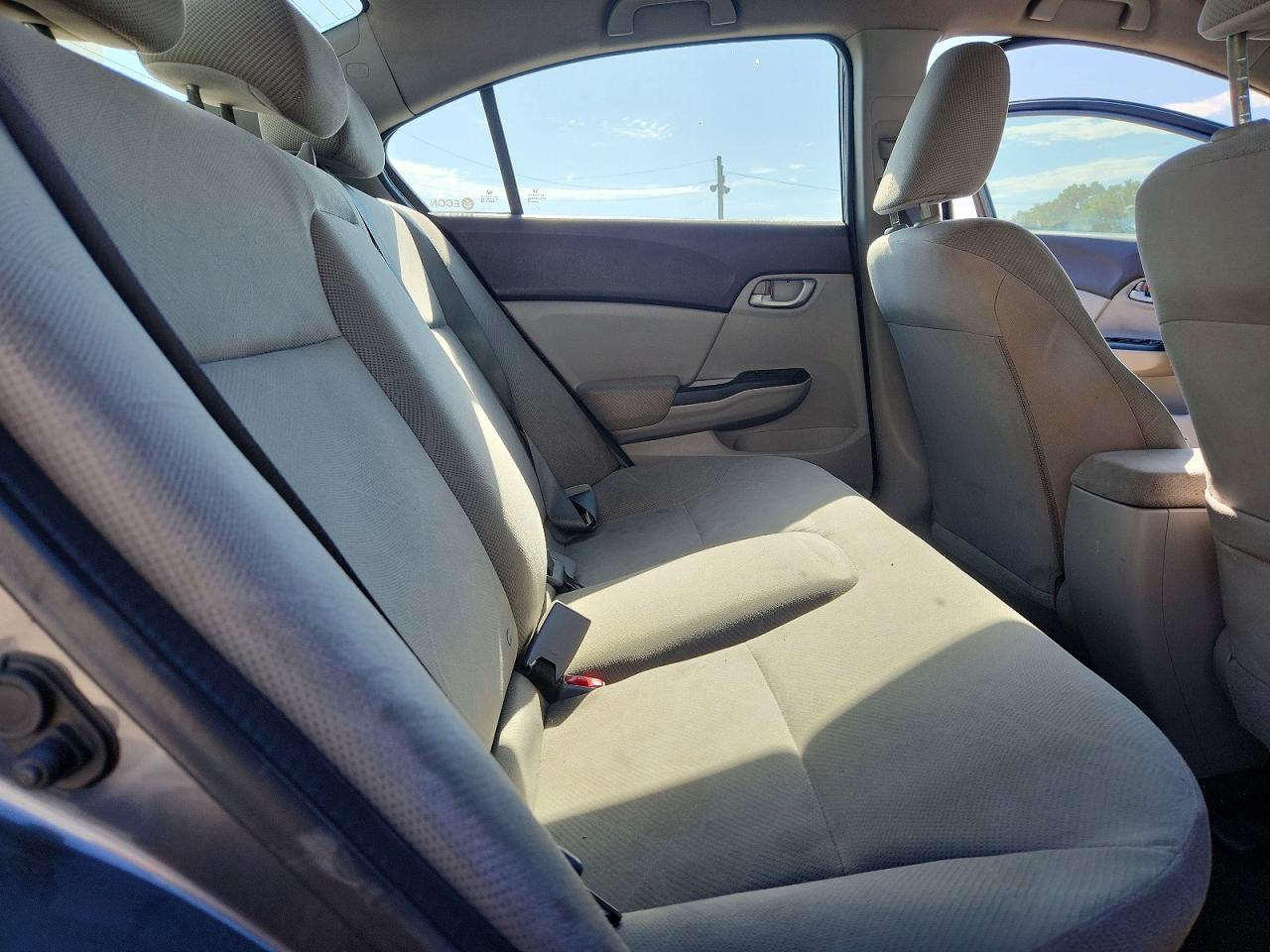 2012 Honda Civic Lx Серый vin: 19XFB2F5XCE336799
