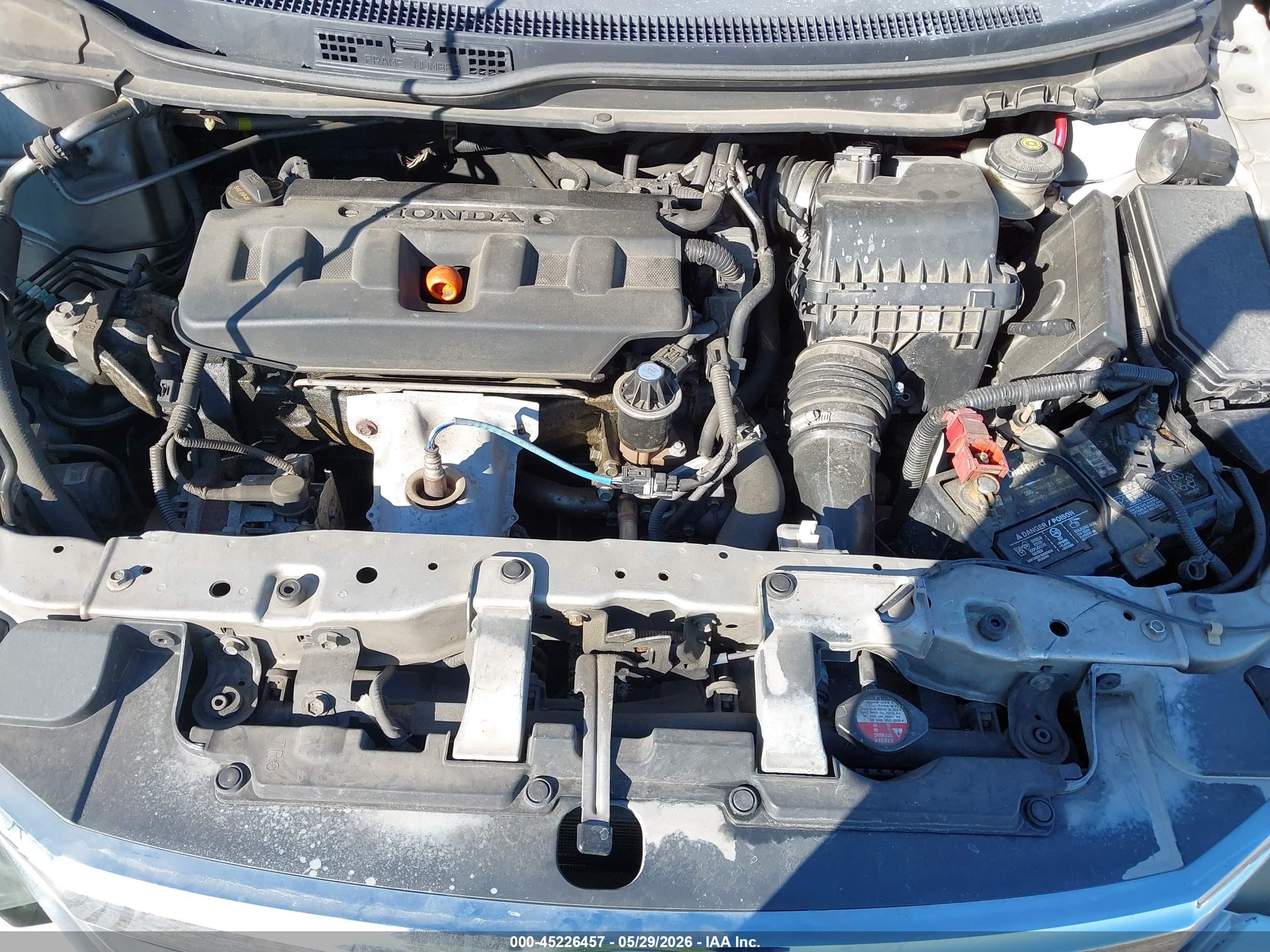 2012 Honda Civic Lx Серебряный vin: 19XFB2F5XCE355823