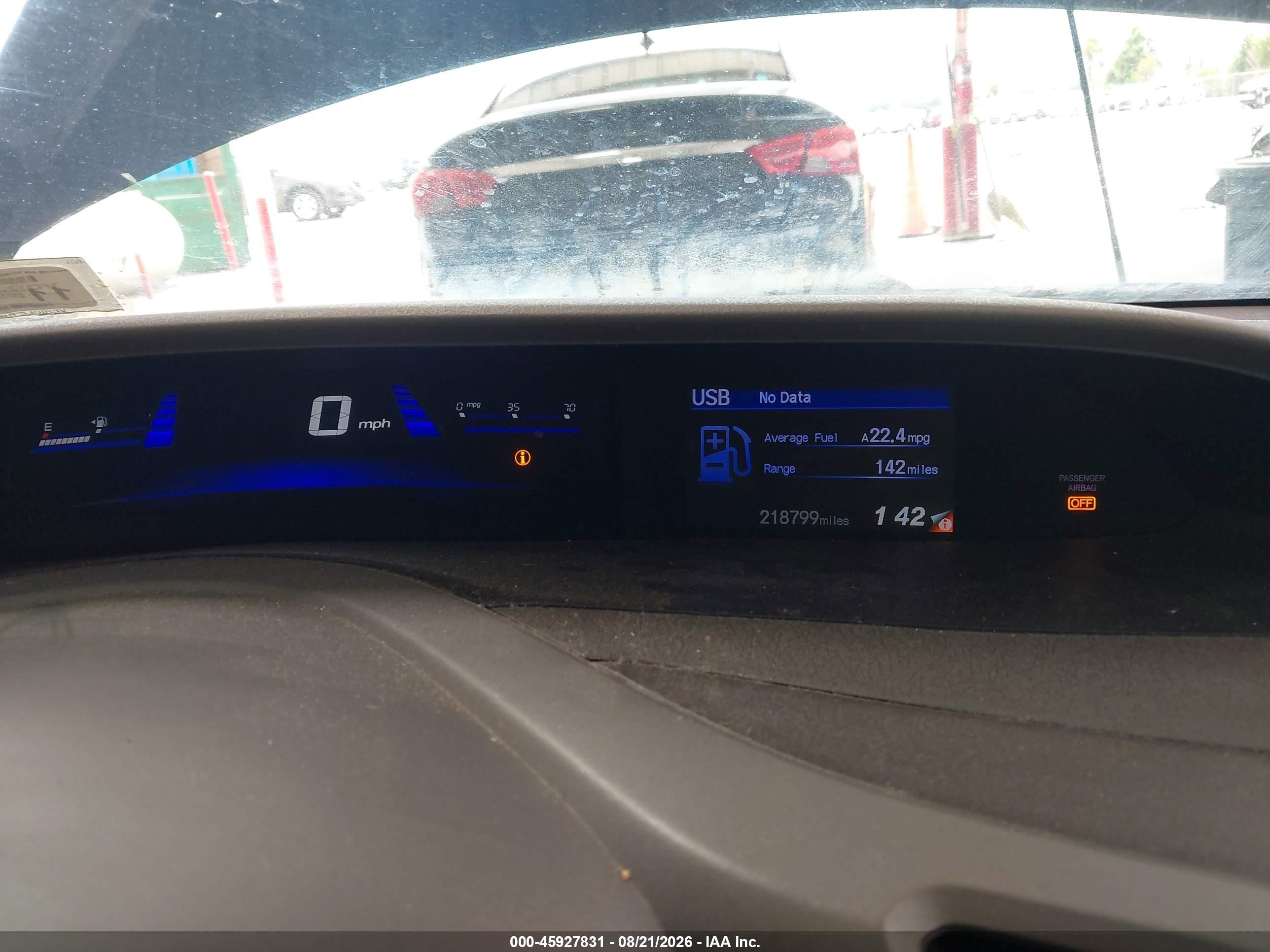 2012 Honda Civic Lx Синий vin: 19XFB2F5XCE367356