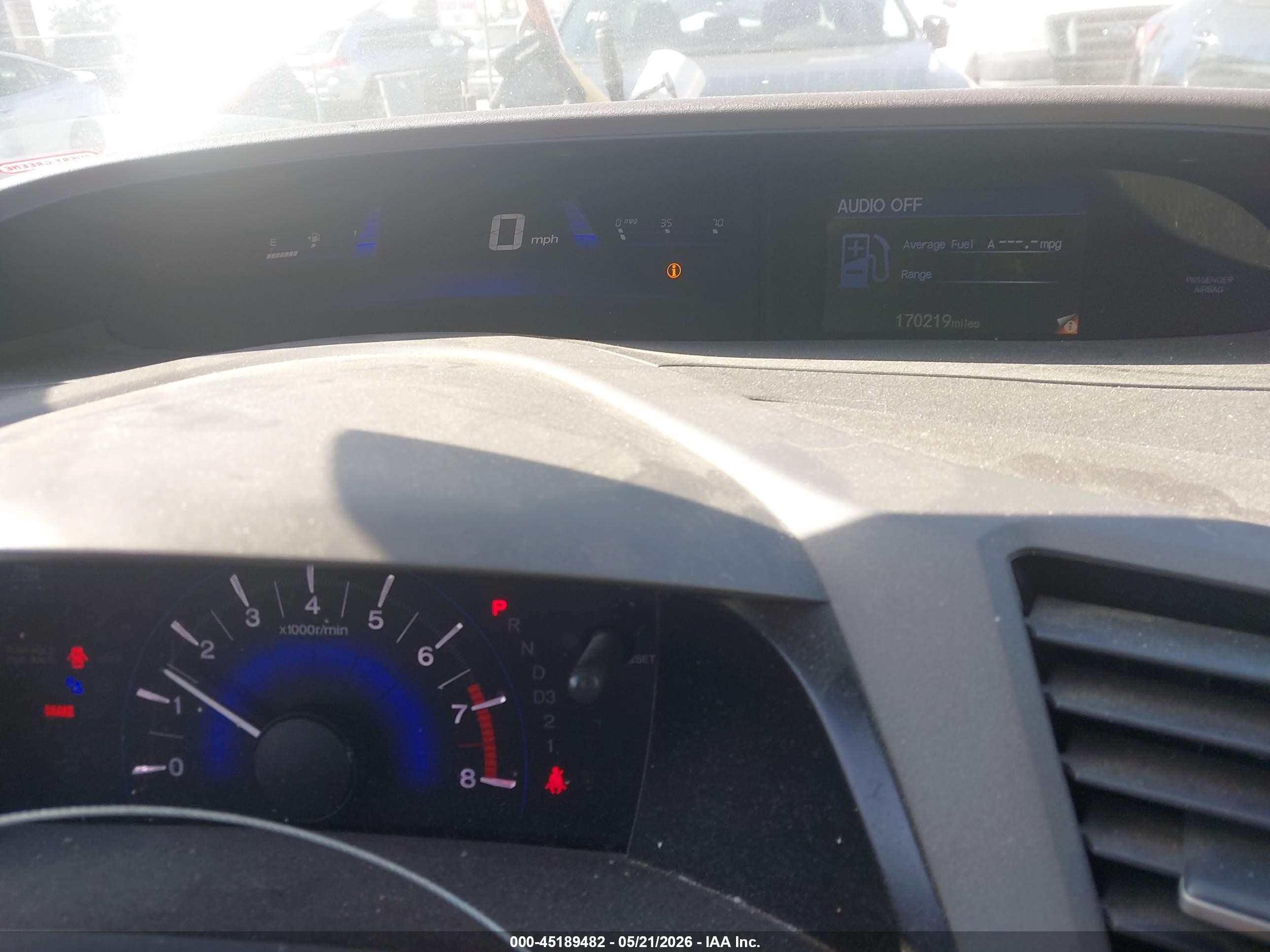 2012 Honda Civic Lx Silver vin: 19XFB2F5XCE367700