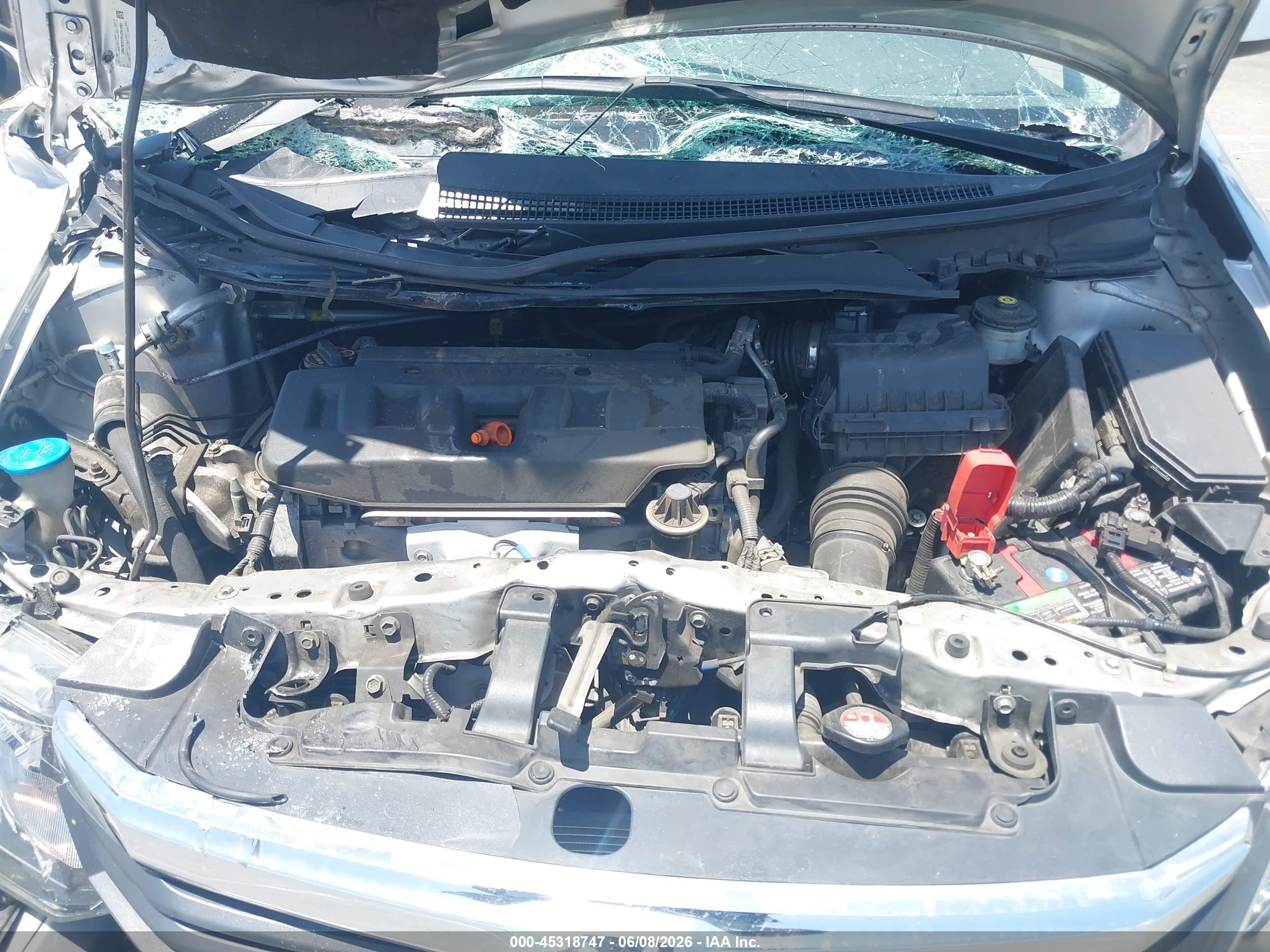 2012 Honda Civic Lx Silver vin: 19XFB2F5XCE367857