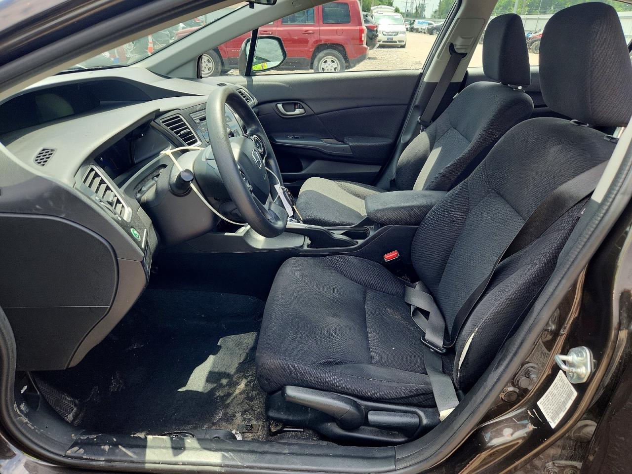 2013 Honda Civic Lx Серый vin: 19XFB2F5XDE027612