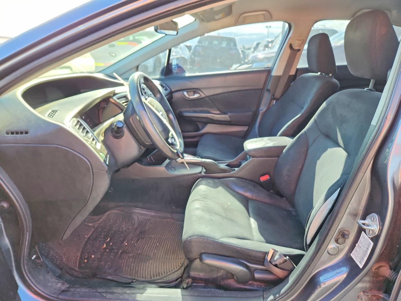 2013 Honda Civic Lx Gray vin: 19XFB2F5XDE030025
