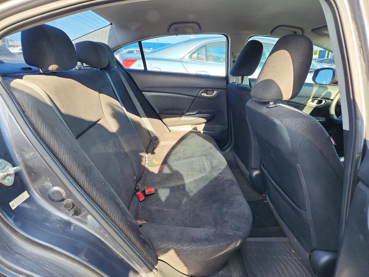 2013 Honda Civic Lx Gray vin: 19XFB2F5XDE030025