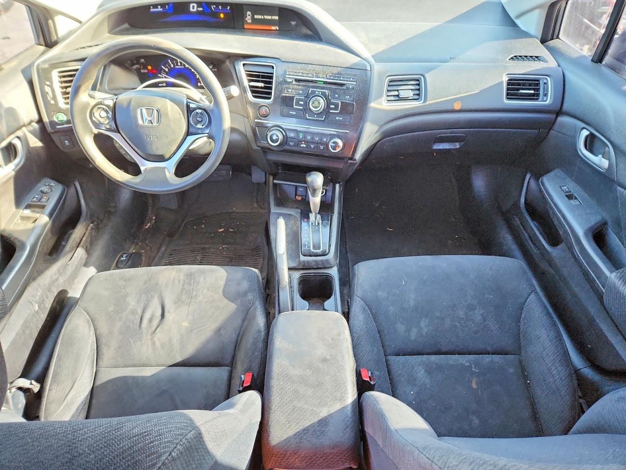 2013 Honda Civic Lx Gray vin: 19XFB2F5XDE030025