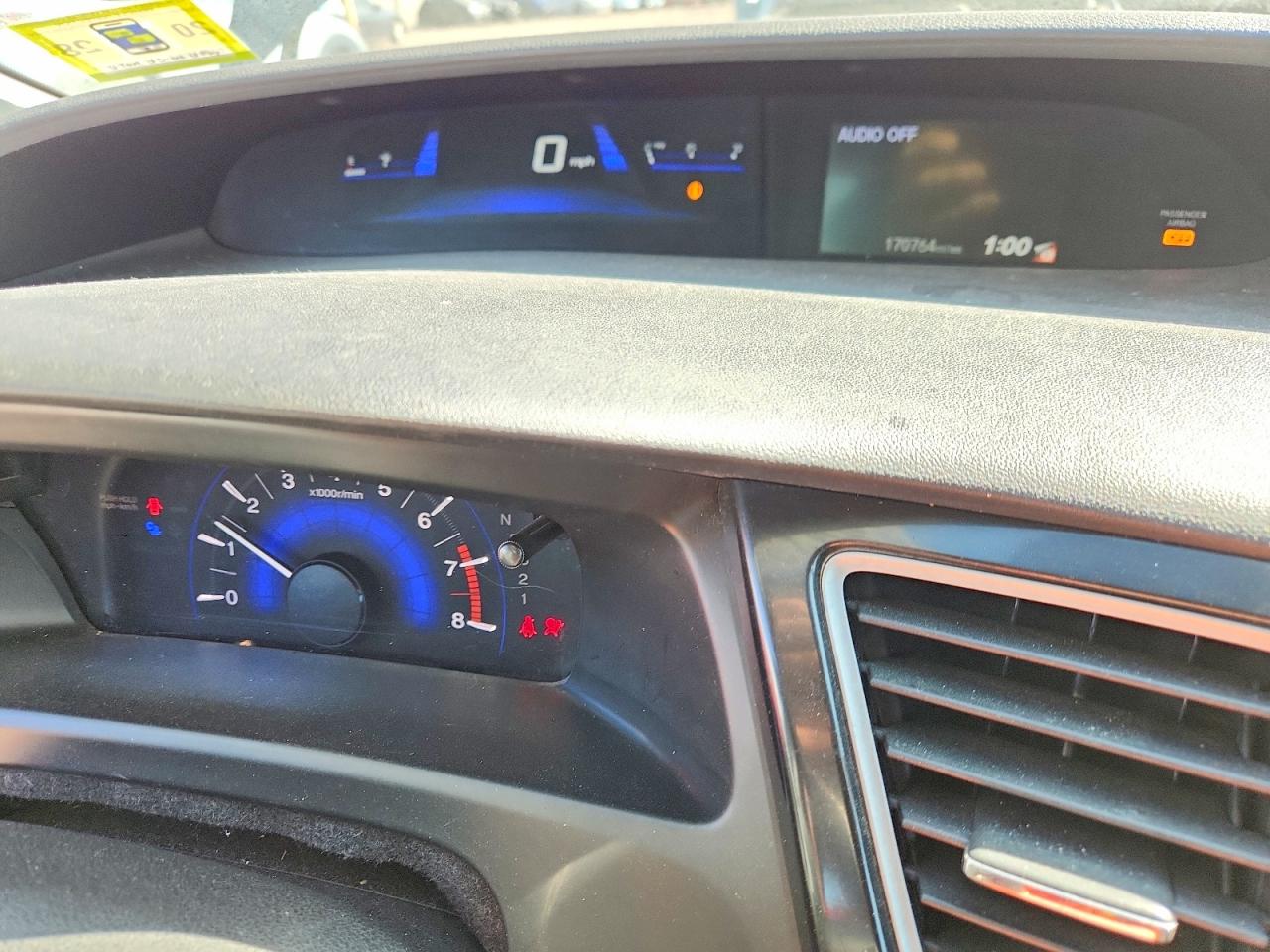 2013 Honda Civic Lx Серый vin: 19XFB2F5XDE048508