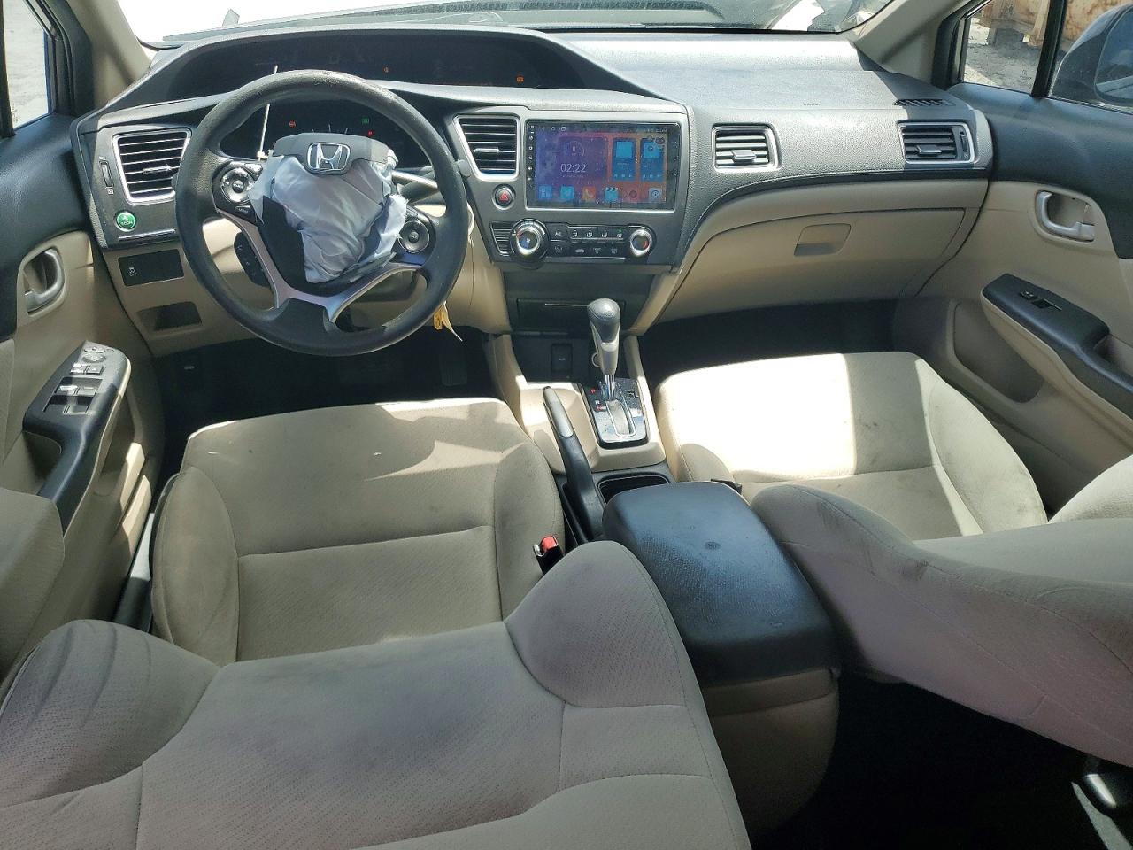 2013 Honda Civic Lx Серый vin: 19XFB2F5XDE066166
