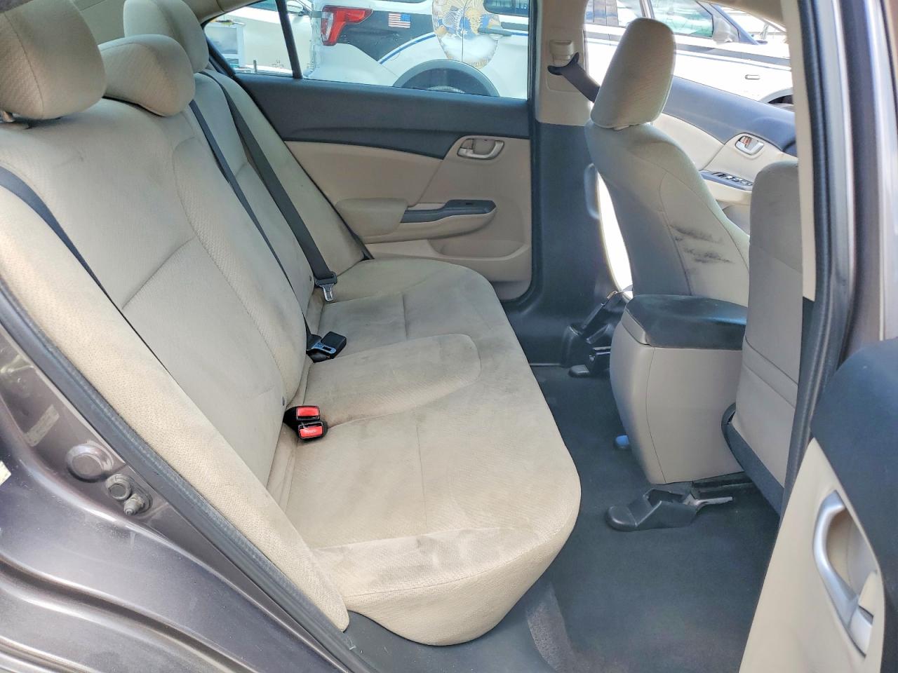 2013 Honda Civic Lx Серый vin: 19XFB2F5XDE066166