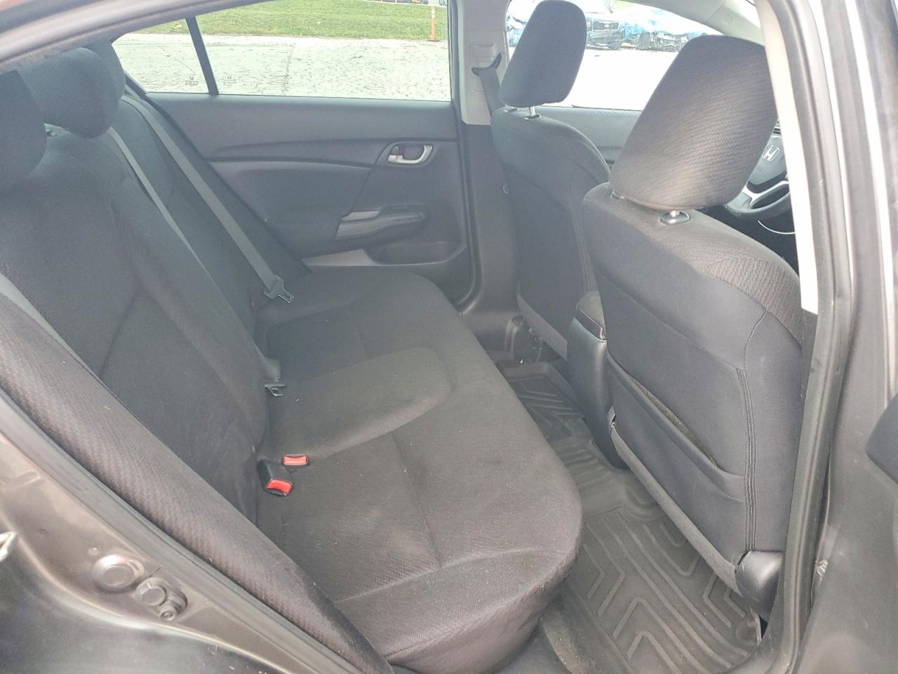 2013 Honda Civic Lx Gray vin: 19XFB2F5XDE099426