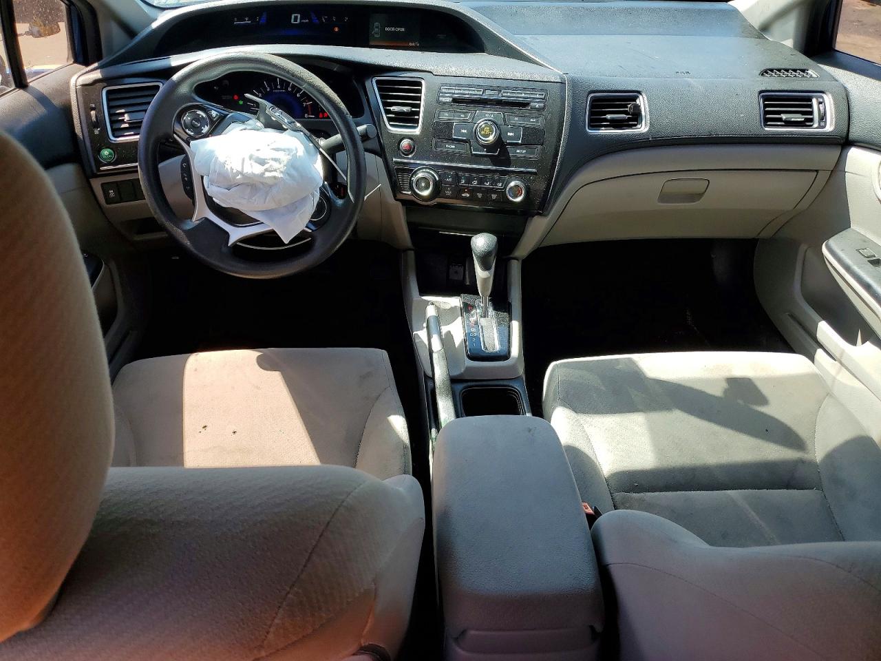 2013 Honda Civic Lx Blue vin: 19XFB2F5XDE209908
