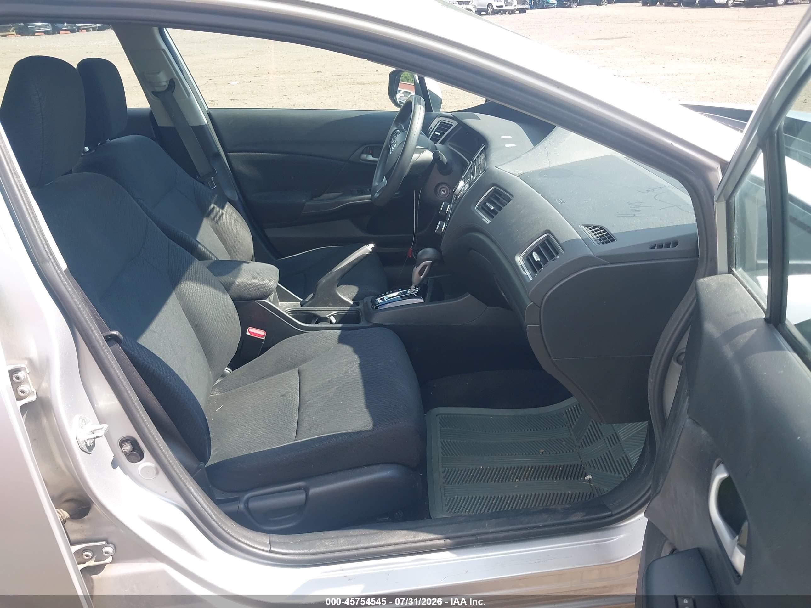2013 Honda Civic Lx Серебряный vin: 19XFB2F5XDE219144
