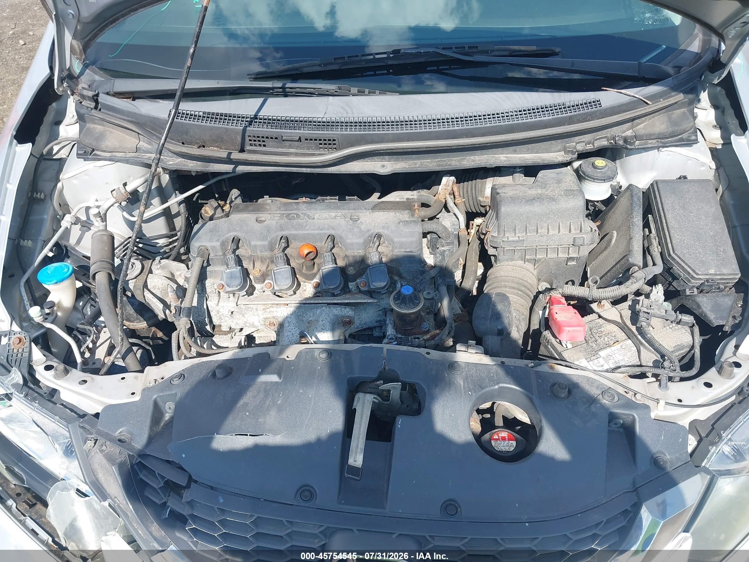 2013 Honda Civic Lx Серебряный vin: 19XFB2F5XDE219144