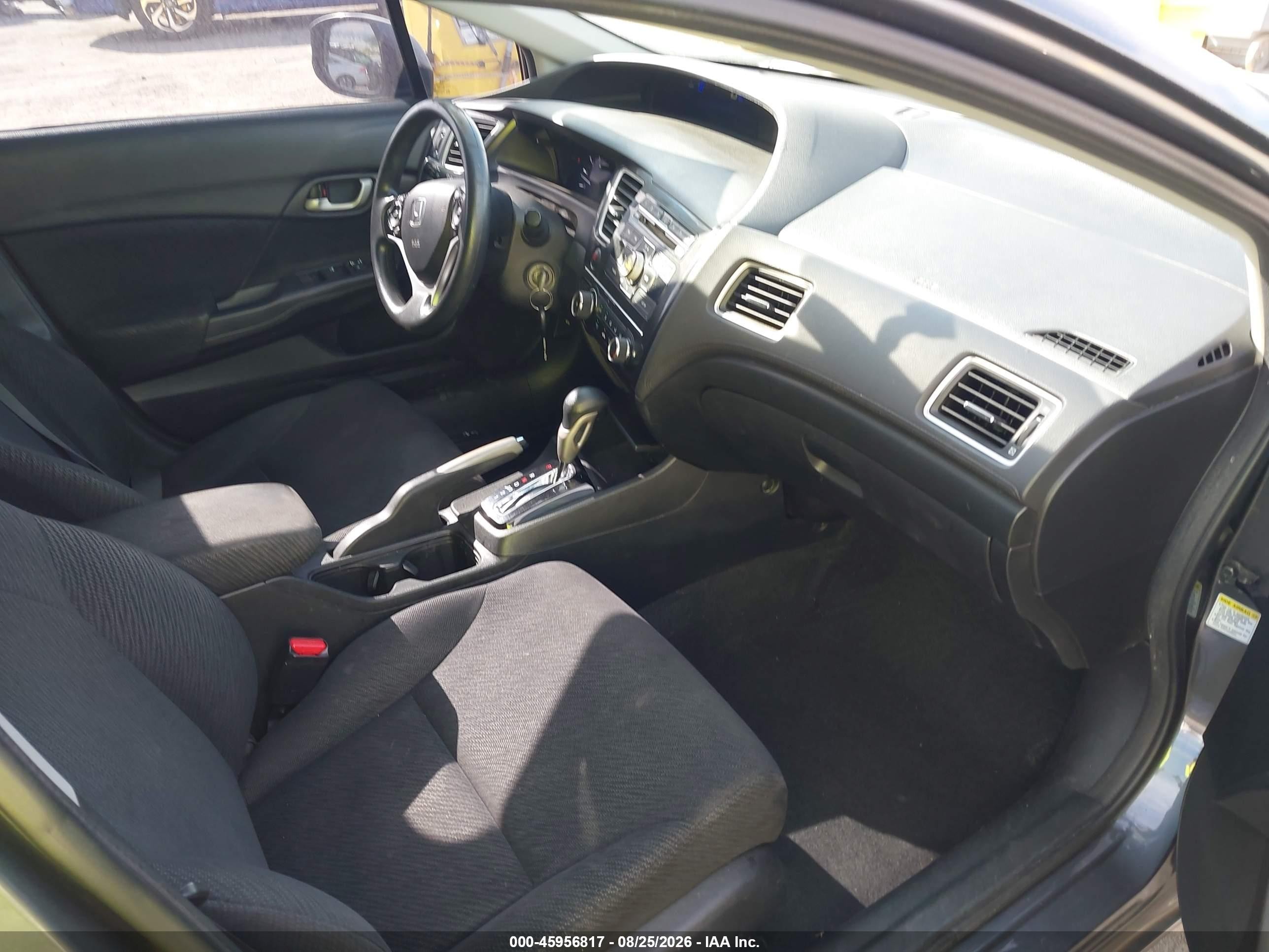 2013 Honda Civic Lx Gray vin: 19XFB2F5XDE222416