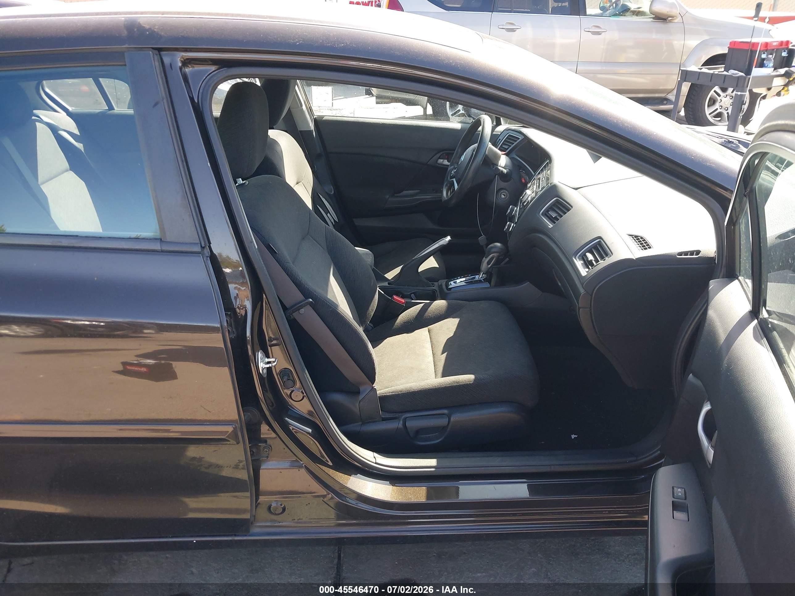 2013 Honda Civic Lx Gray vin: 19XFB2F5XDE224084