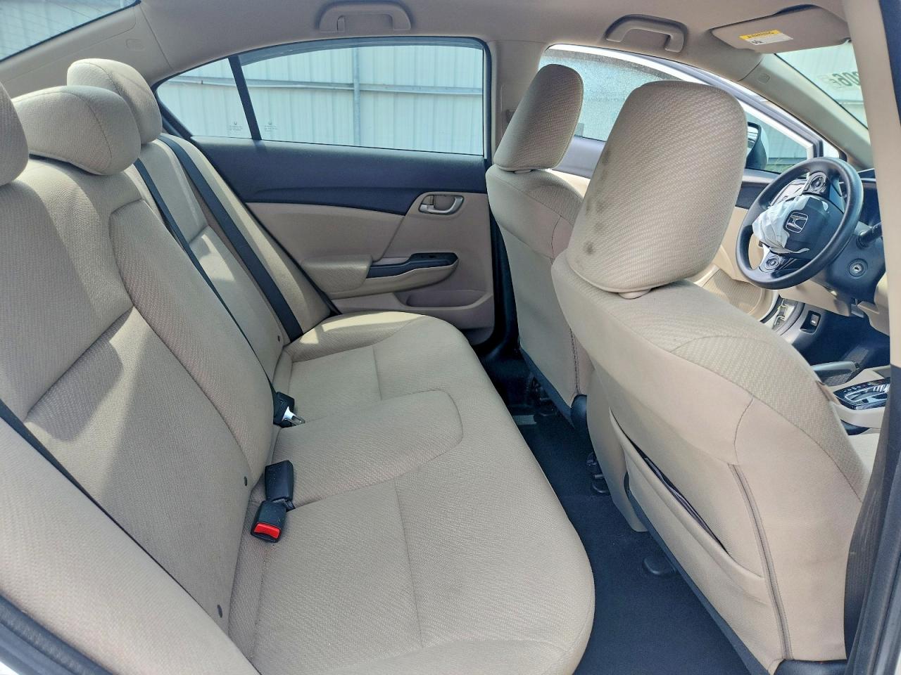 2013 Honda Civic Lx White vin: 19XFB2F5XDE230077